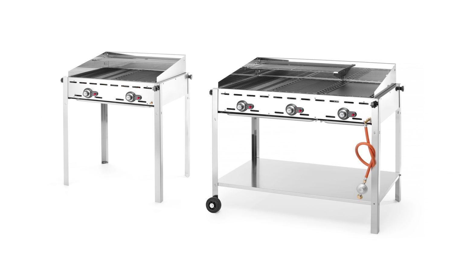 3-hořákový gril Green Fire Profi Line, HENDI, Profi Line, 17,4kW, 1078x612x(H)825mm