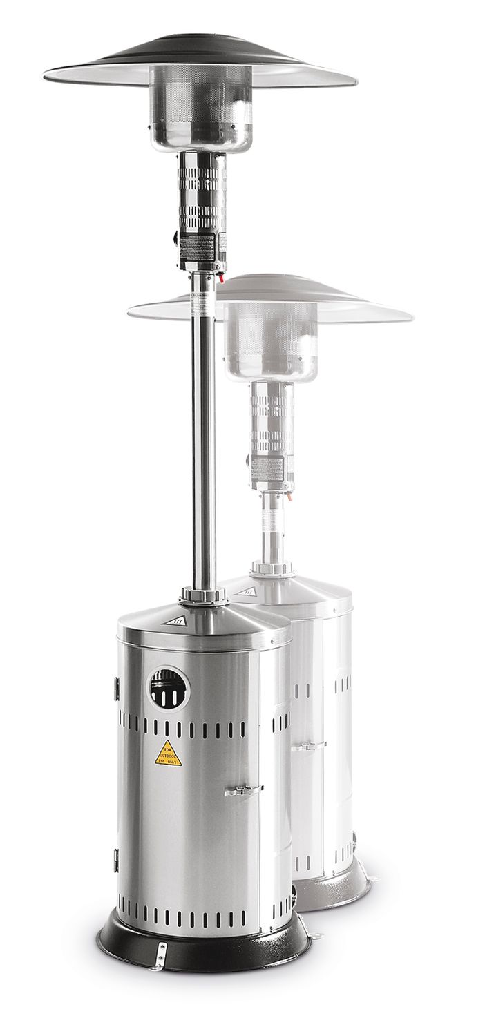 Plynová ohřívací lampa – skládací, HENDI, 12,5kW, ⌀770x(H)2200mm