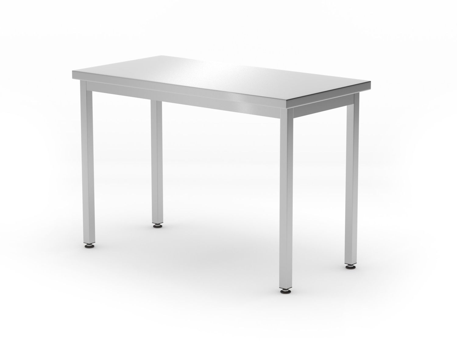 Centrální stůl, šroubový, HENDI, Kitchen Line, 1200x600x(H)850mm