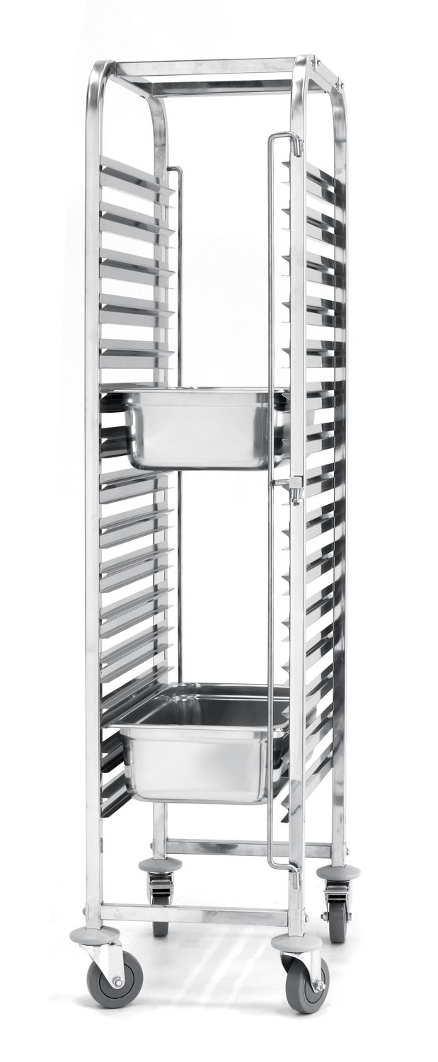 Vozík na přepravu nádob – 15x GN 1/1, HENDI, Profi Line, 440x610x(H)1710mm 810613