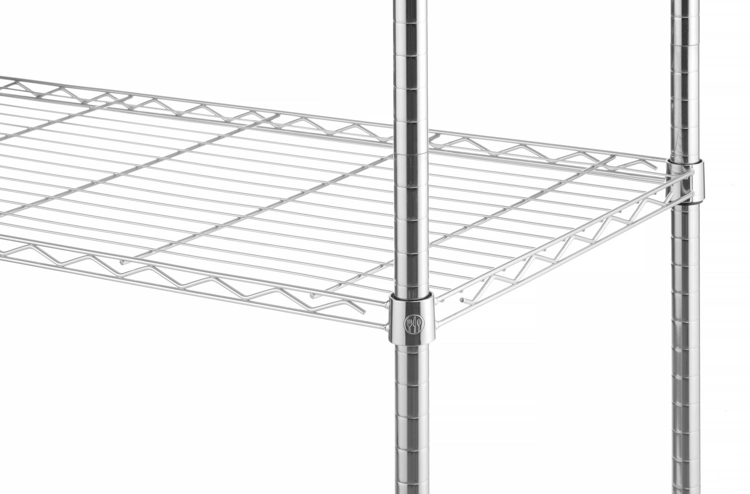 Skladovací stojan s 5 policiemi, HENDI, Chrome, 910x455x(H)1830mm s 5 policiemi 812204