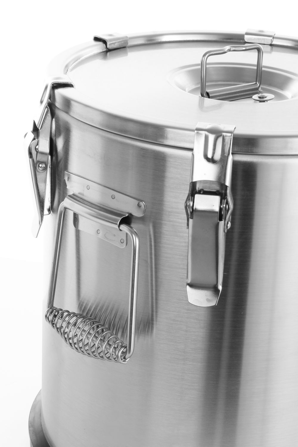 Termoizolační přenosný termos, HENDI, Profi Line, 10L, ⌀330x(H)220mm nerezový 710104