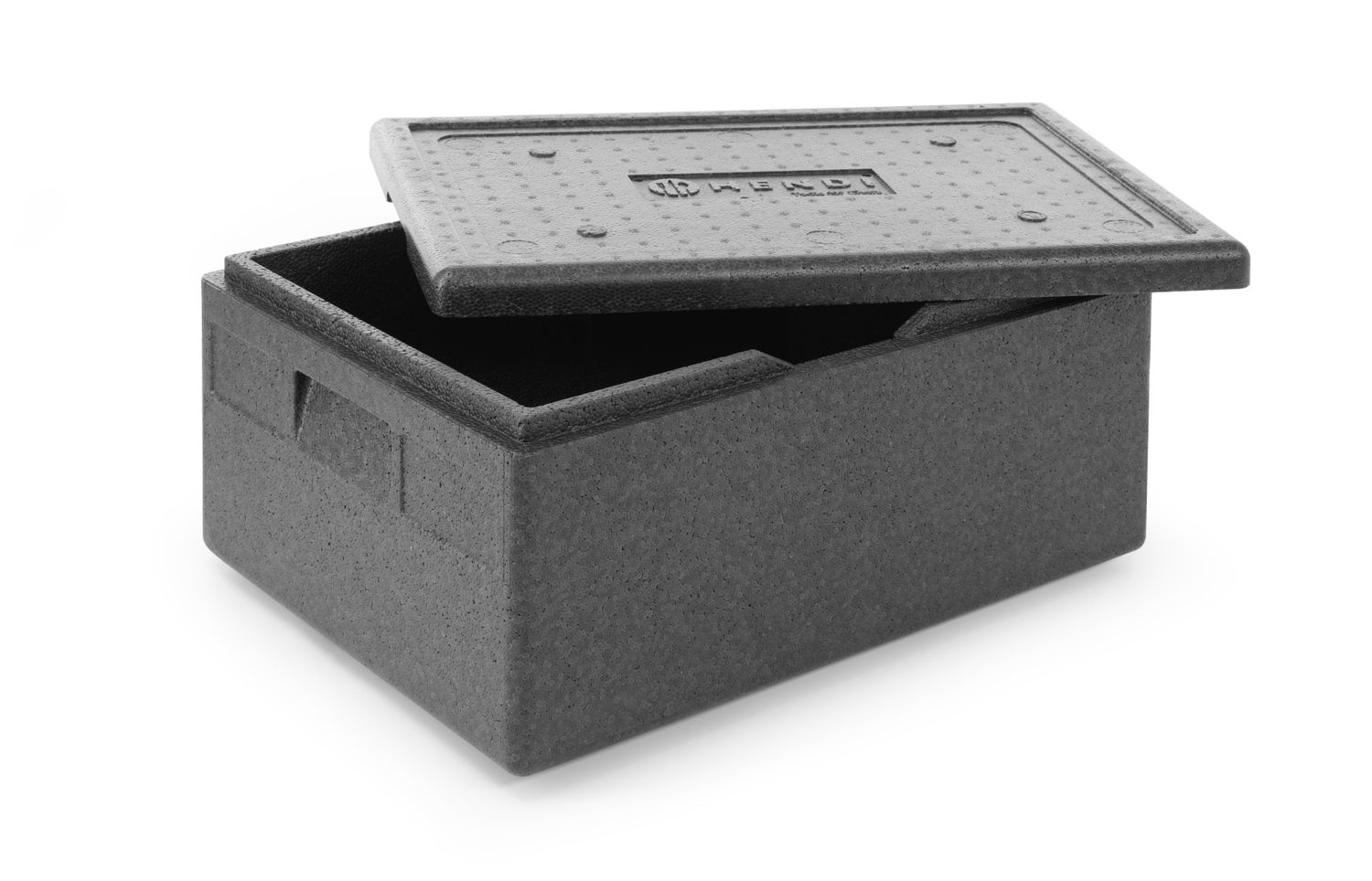 Tepelnoizolační nádoba, HENDI, Kitchen Line, GN 1/1, 40L, Černá, 600x400x(H)283mm 707746