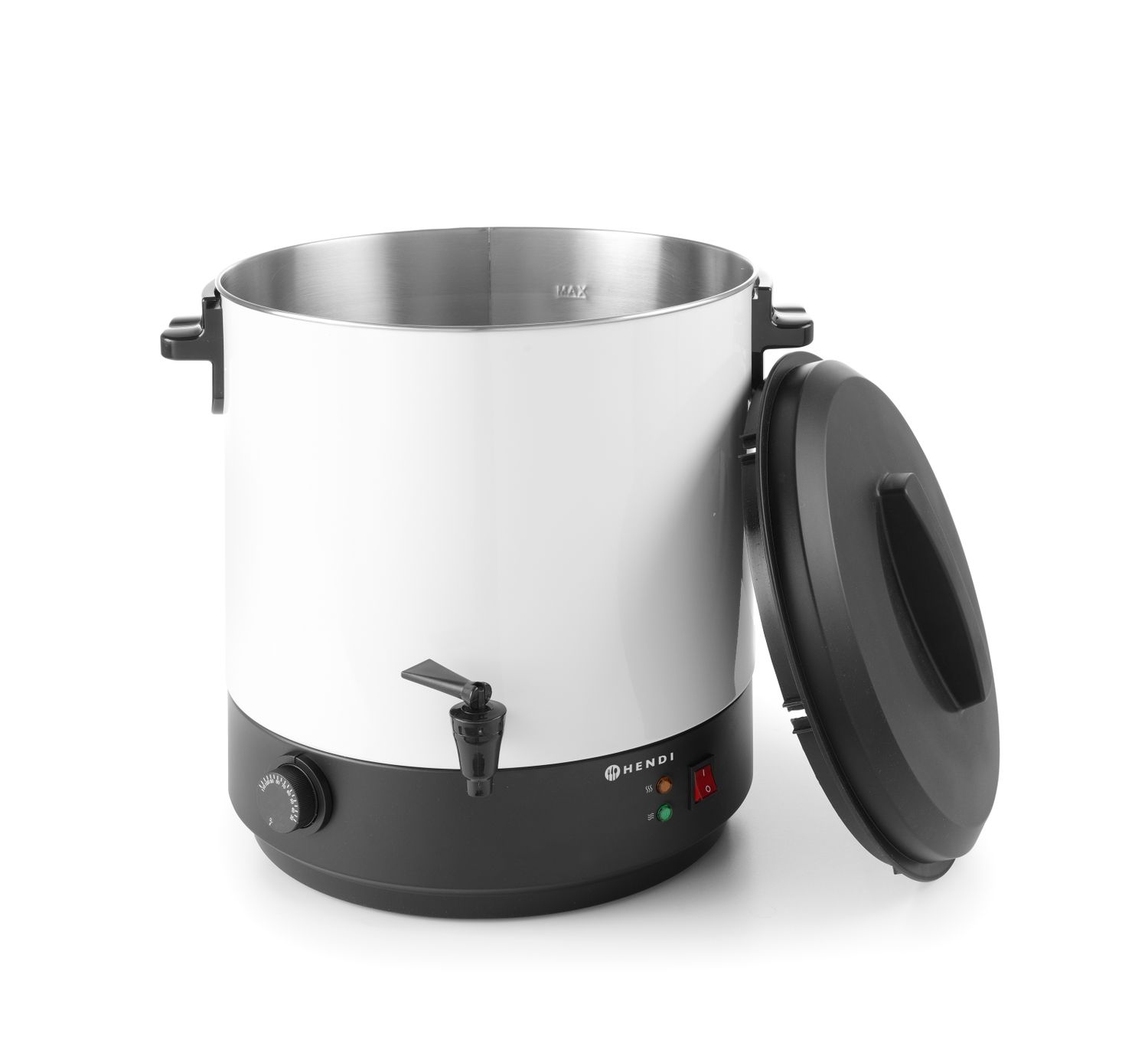 Vařič, HENDI, 25L, Bílá, 230V/2500W, 435x441x(H)500mm 240601
