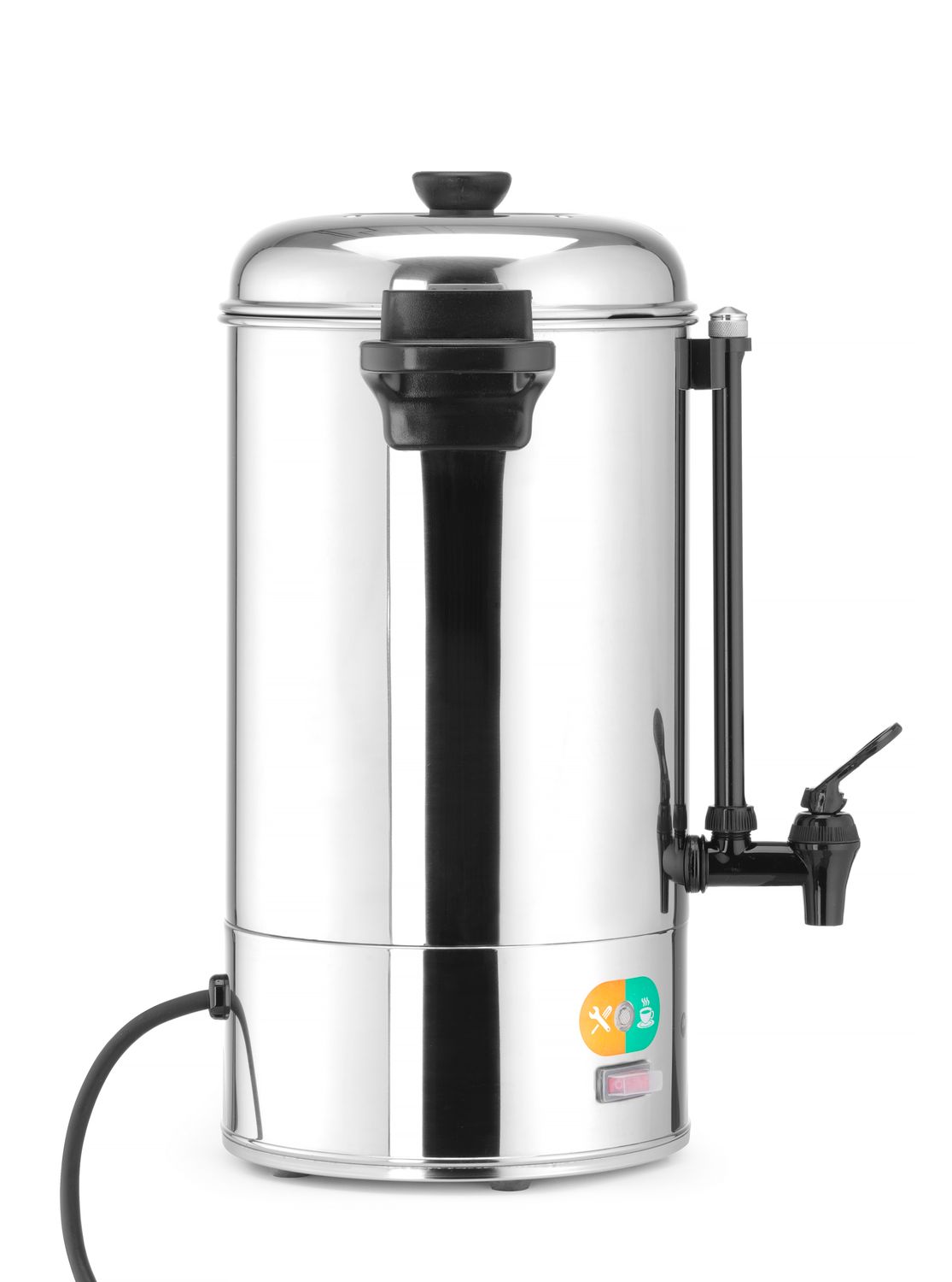 Varič nápojů jednostěnný, HENDI, 9L, Stříbrná, 230V/2200W, 340x227x(H)468mm 209882
