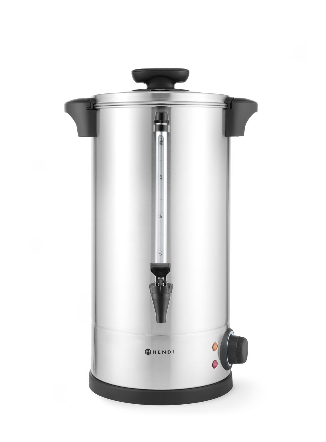 Konvice na horké nápoje s jednou stěnou, HENDI, ≈ 65 šálků za 40 minut, 10L, 220-240V/1500W, 340x315x(H)430mm 211137