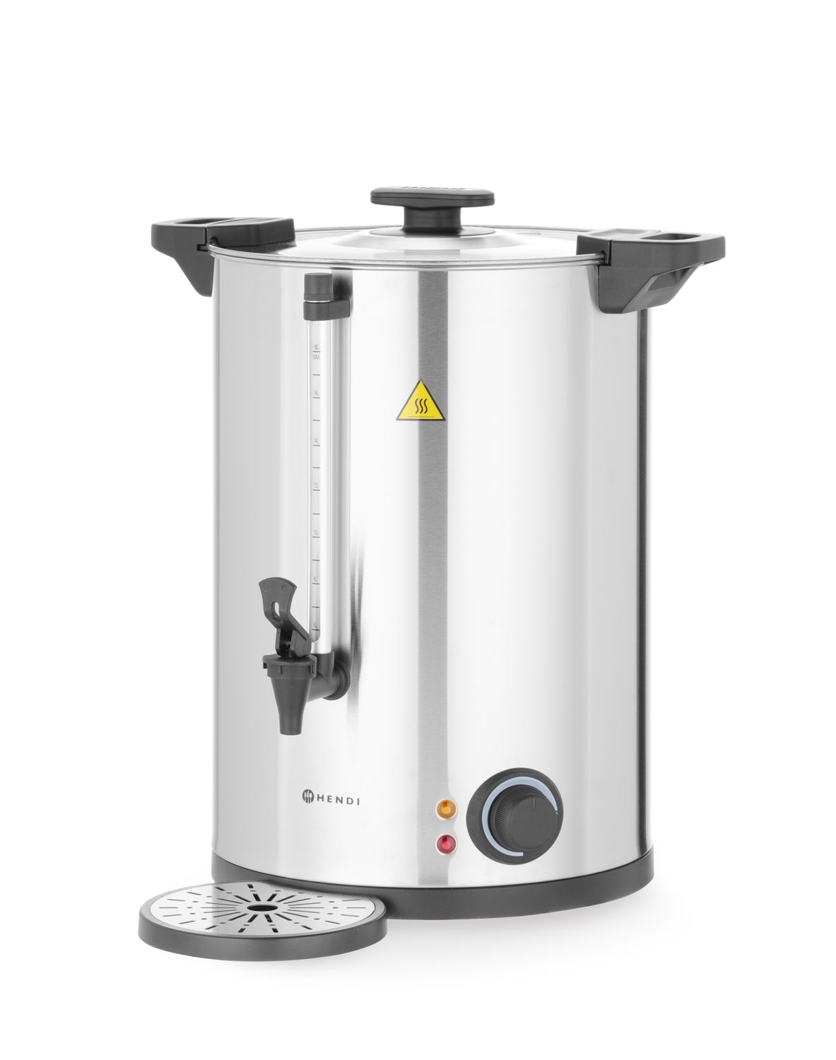 Dvojitá stěna na horké nápoje, HENDI, ≈ 120 šálků za 37 minut, 17L, 220-240V/2500W, 415x382x(H)480mm 211175