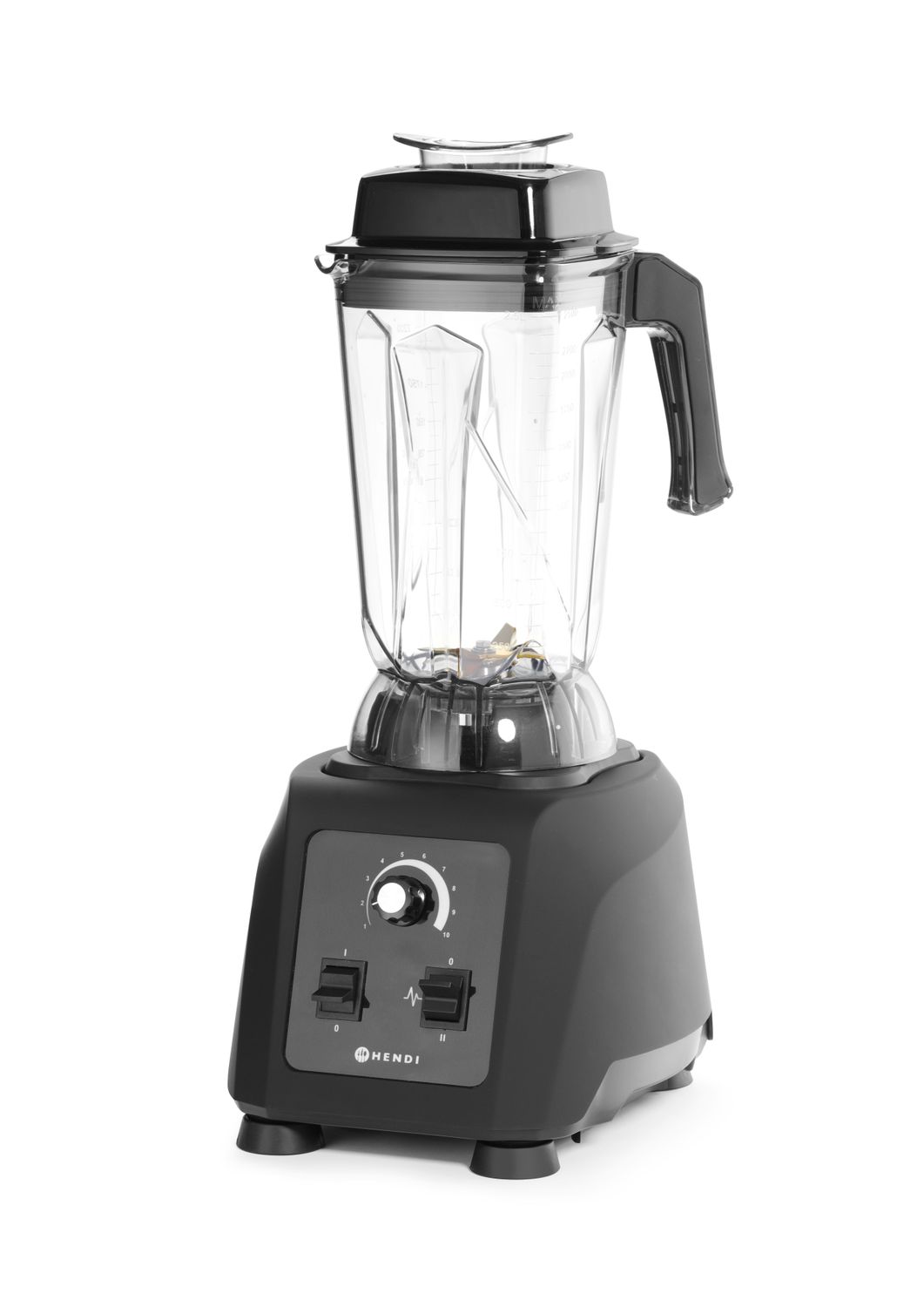 Barový mixér, HENDI, 2,5L, Černá, 220-240V/1680W, 320x250x(H)532mm