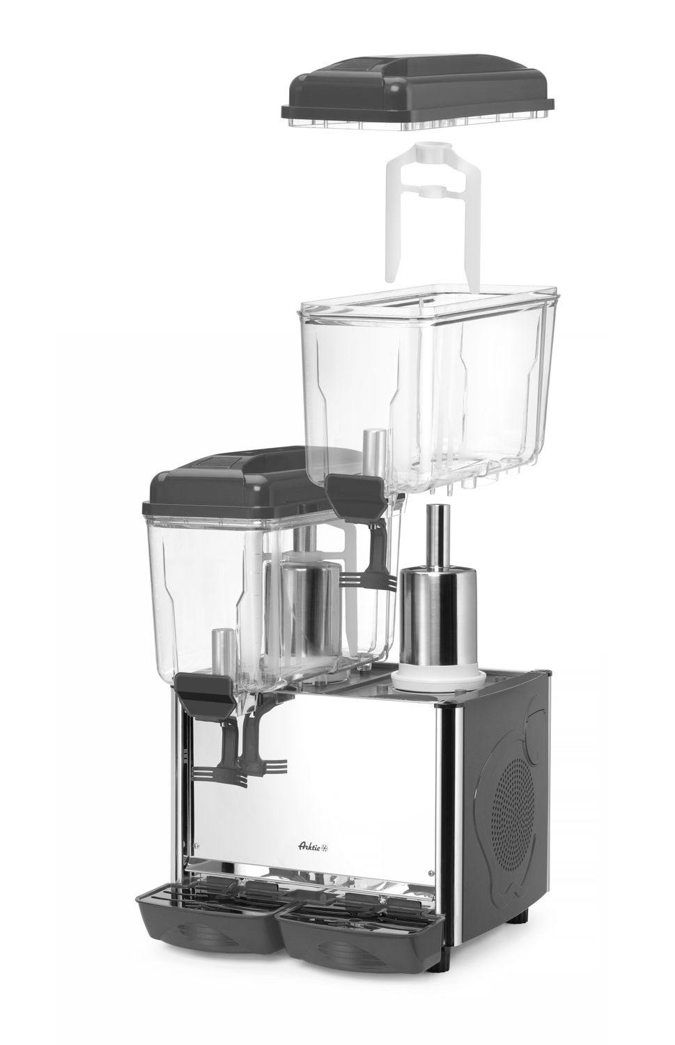 Sorbetier-Granitor na džusy 2x 12 l, Arktic, 24L, 230V/370W, 485x415x(H)645mm