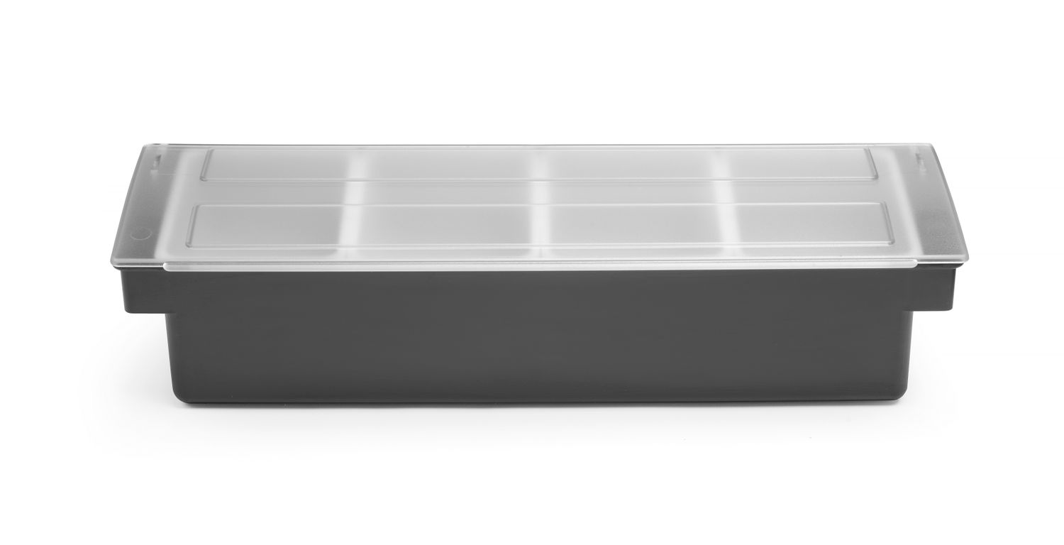 Box na přísady – 4 nádoby, BarUp, 480x150x(H)100mm