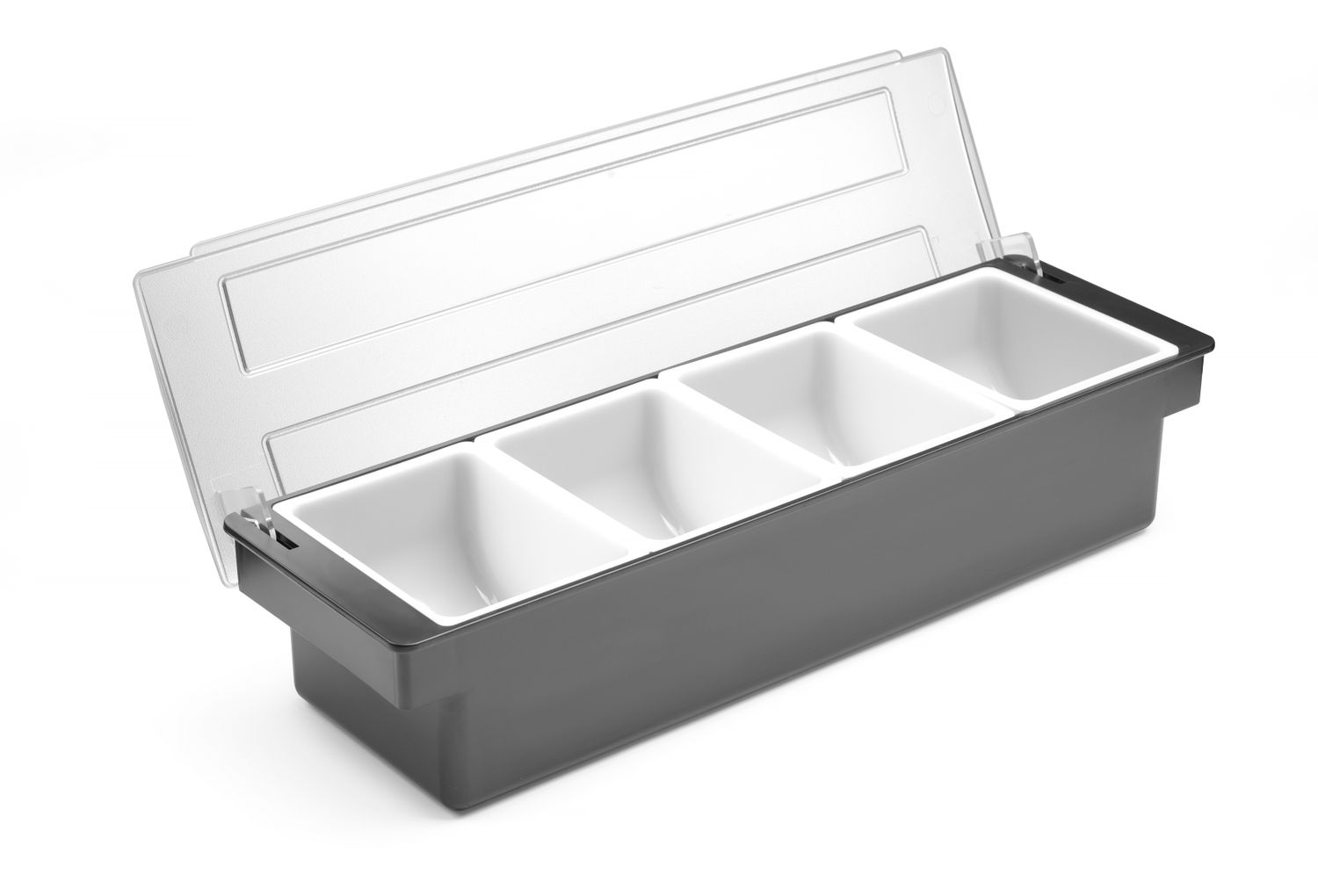 Box na přísady – 4 nádoby, BarUp, 480x150x(H)100mm