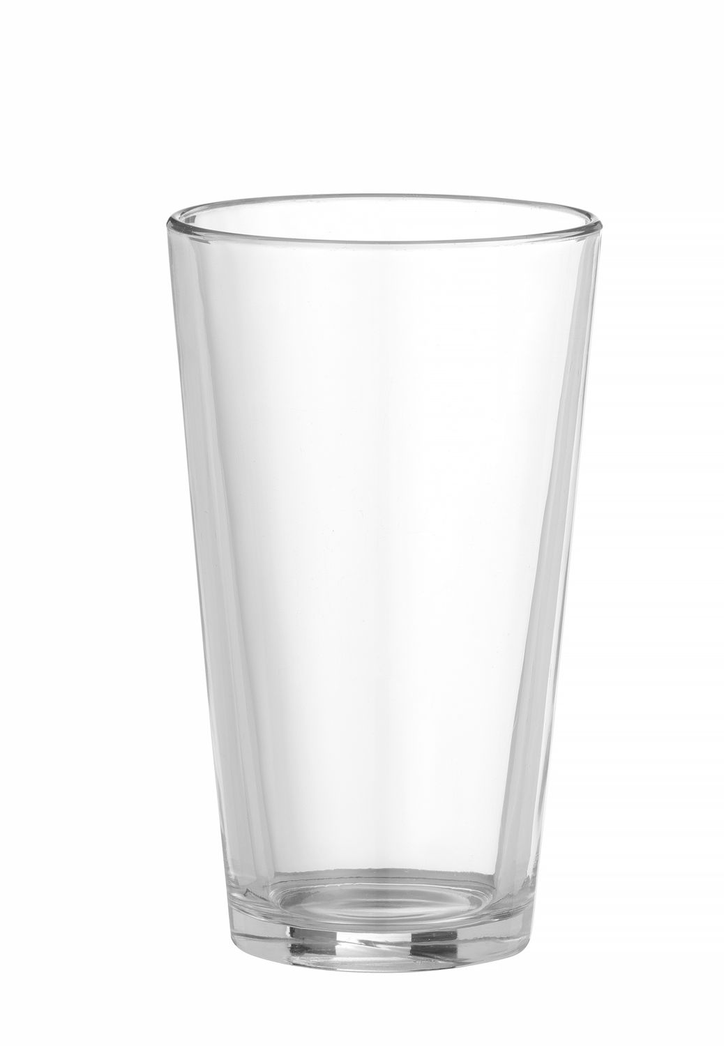 Pohár Boston shaker, BarUp, míchací skleněná nádoba, 0,45L, Průhledná, ⌀85x(H)147mm