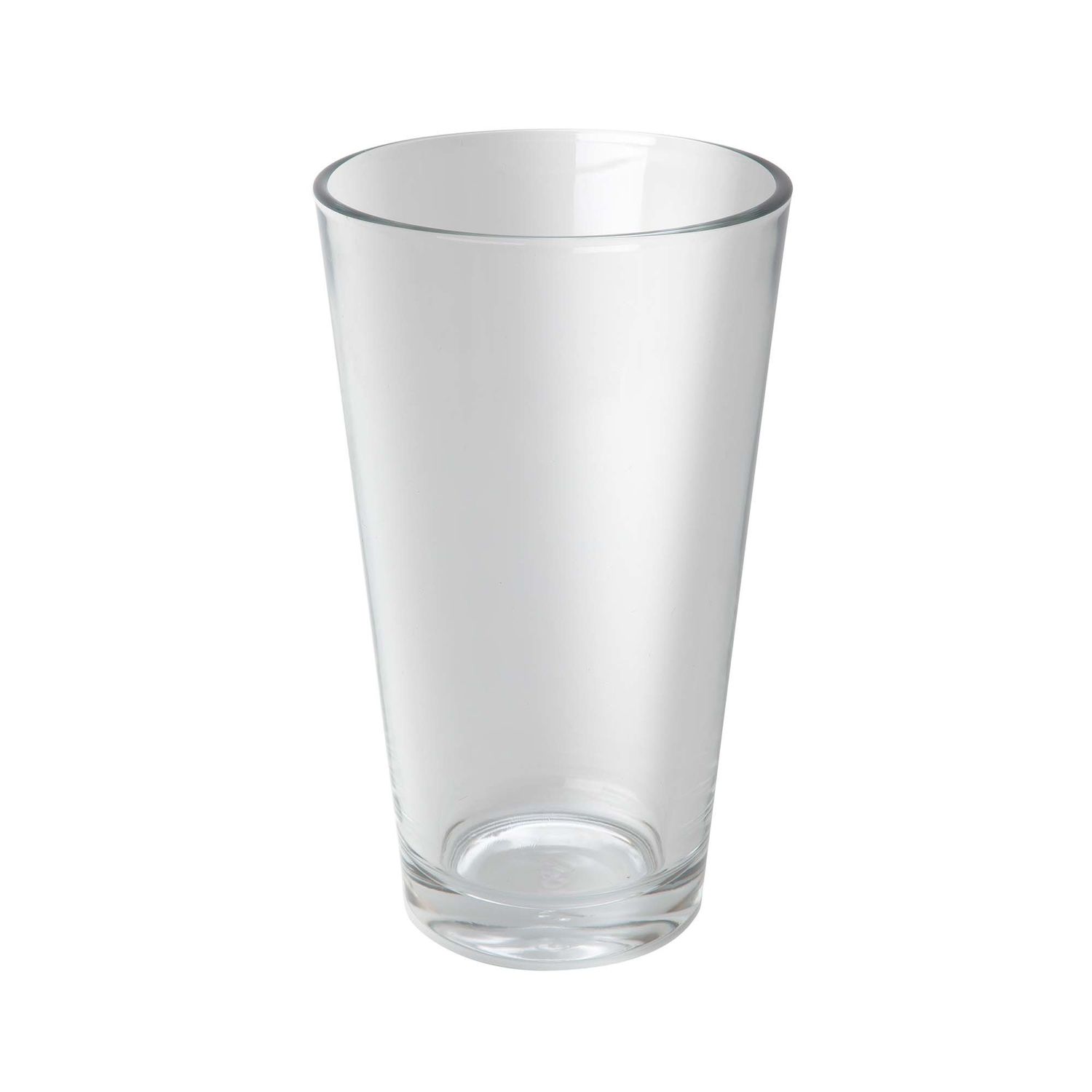 Pohár Boston shaker, BarUp, míchací skleněná nádoba, 0,45L, Průhledná, ⌀85x(H)147mm