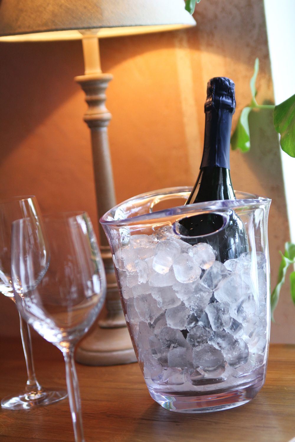 Vědro na sekt, BarUp, 3L, 220x185x(H)226mm průhledné 593158