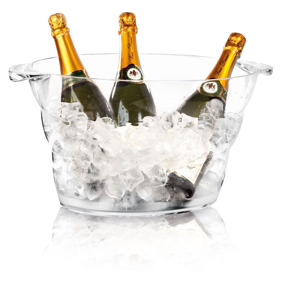 Mísa na sekt, BarUp, 470x290x(H)230mm průhledná 593165