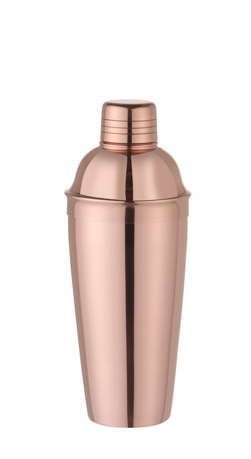 3-dílný Cobbler shaker, BarUp, Měděný, ⌀85x(H)240mm