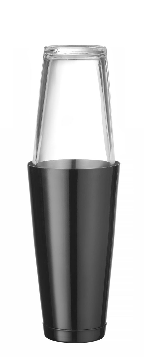 Bostonský šejkr, BarUp, 0,8L, Černá, ⌀x(H)mm