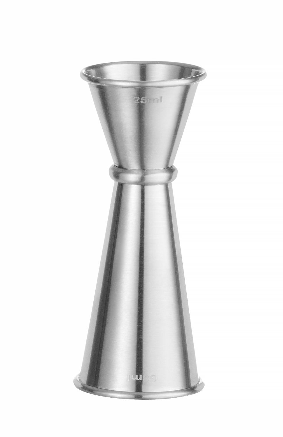 Odměrka 25/50 ml, BarUp, ⌀44x(H)110mm