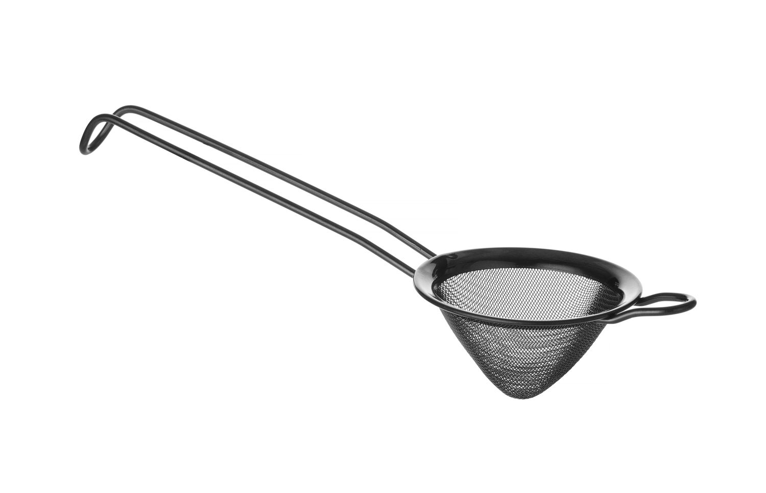 Barmanské sítko kuželové, BarUp, Černá, ⌀75x220mm
