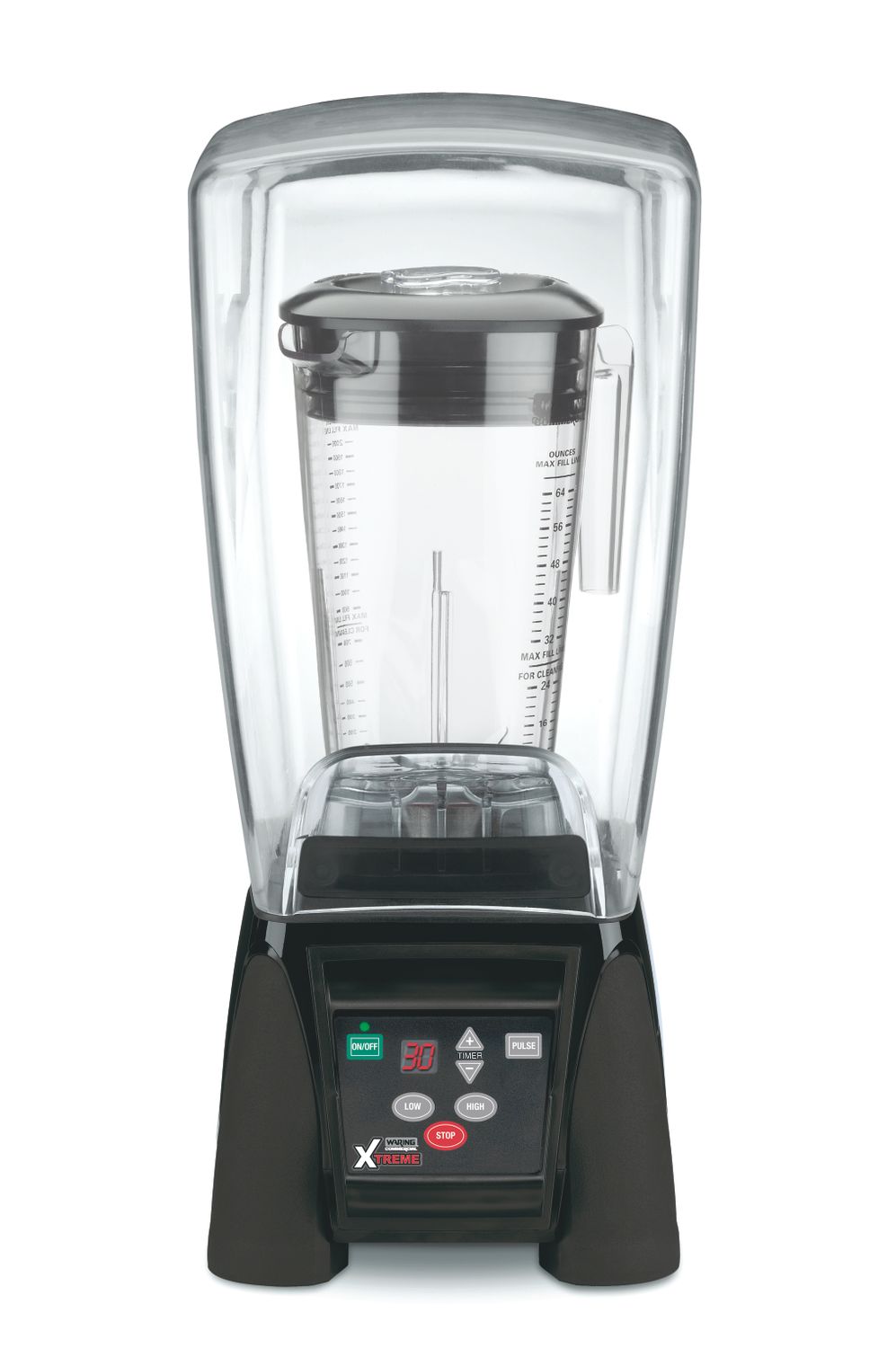 Tyčový mixér XTREME se zvukovým krytem, Waring, 1,9L, Černá, 230V/1560W, 216x235x(H)470mm