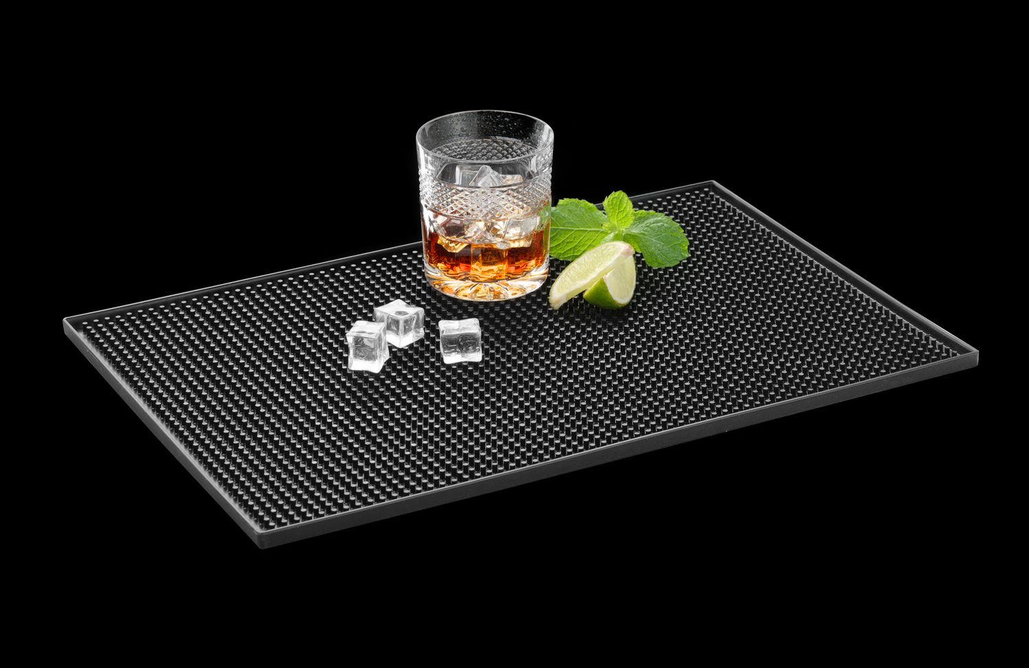 Barmanská rohož, BarUp, Černá, 453x305x(H)15mm