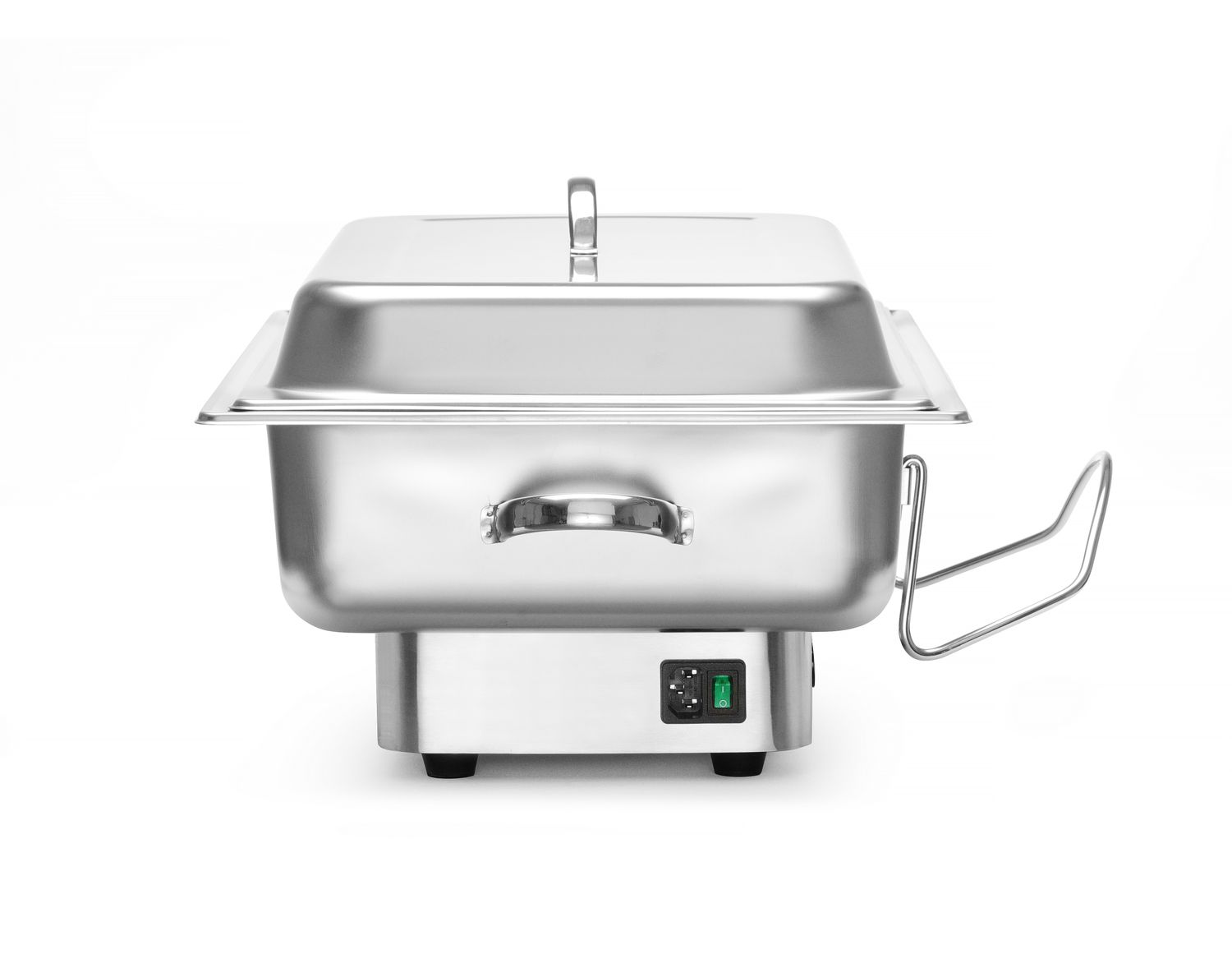Elektrický chafing Pollina, HENDI, Profi Line, 9L, Stříbrná, 230V/900W, 587x440x(H)273mm Pollina 204900