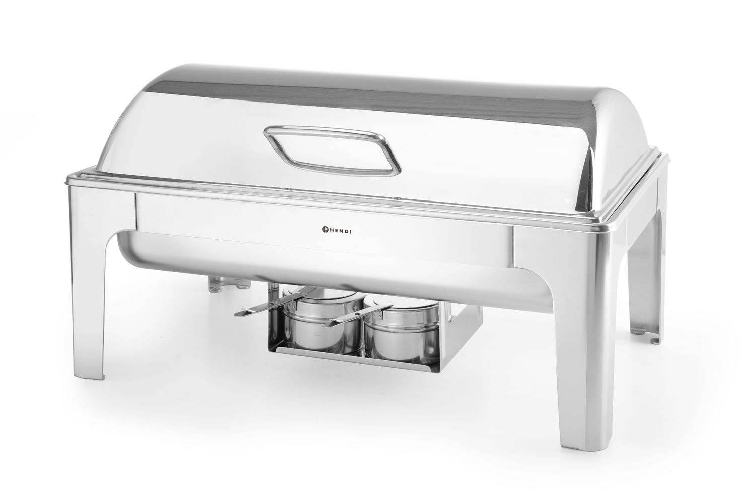 Chafing, ohřívač GN 1/1 satinovaný, HENDI, 9L, 570x405x(H)320mm ProfiLine 470213