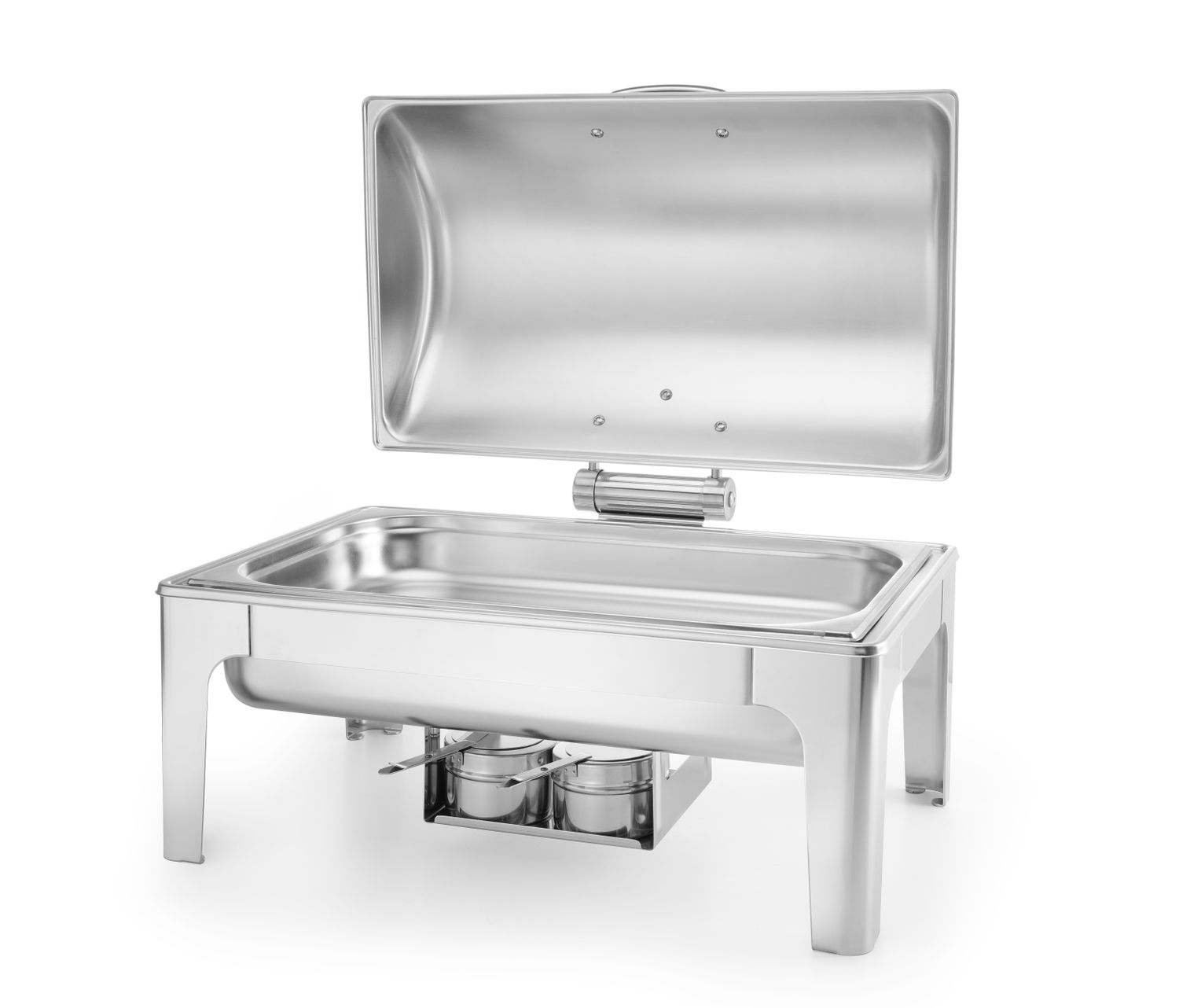 Chafing, ohřívač GN 1/1 satinovaný, HENDI, 9L, 570x405x(H)320mm ProfiLine 470213