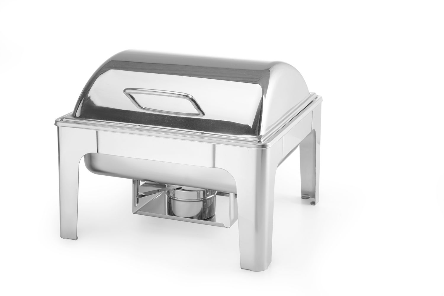 Chafing, ohřívač GN 2/3 satinovaný, HENDI, 6L, 395x405x(H)320mm ProfiLine 470237