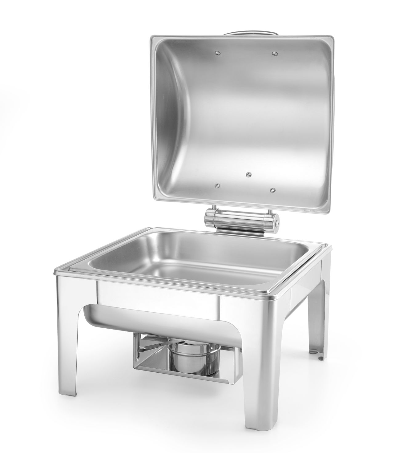 Chafing, ohřívač GN 2/3 satinovaný, HENDI, 6L, 395x405x(H)320mm ProfiLine 470237