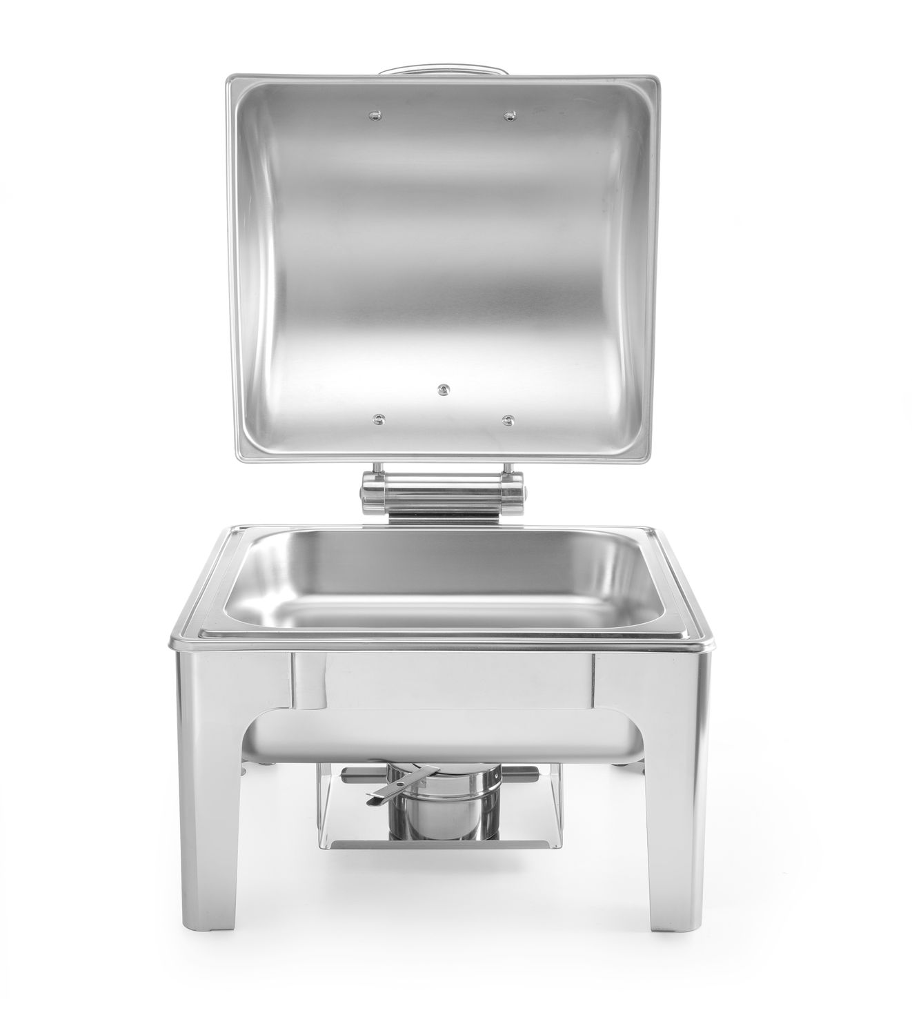 Chafing, ohřívač GN 2/3 satinovaný, HENDI, 6L, 395x405x(H)320mm ProfiLine 470237