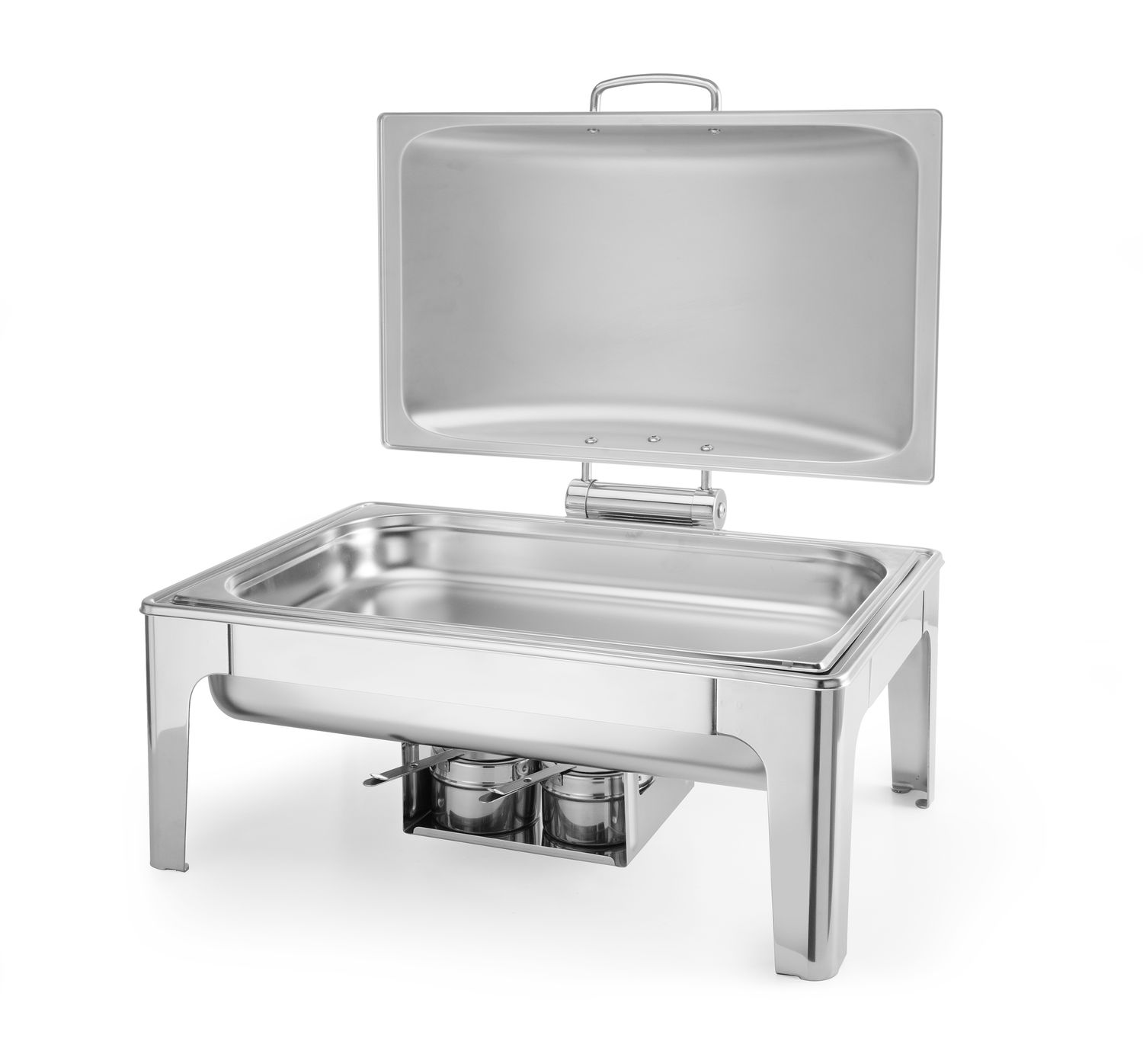 Chafing, ohřívač GN 1/1 satinovaný, HENDI, 9L, 570x430x(H)290mm ProfiLine 470251