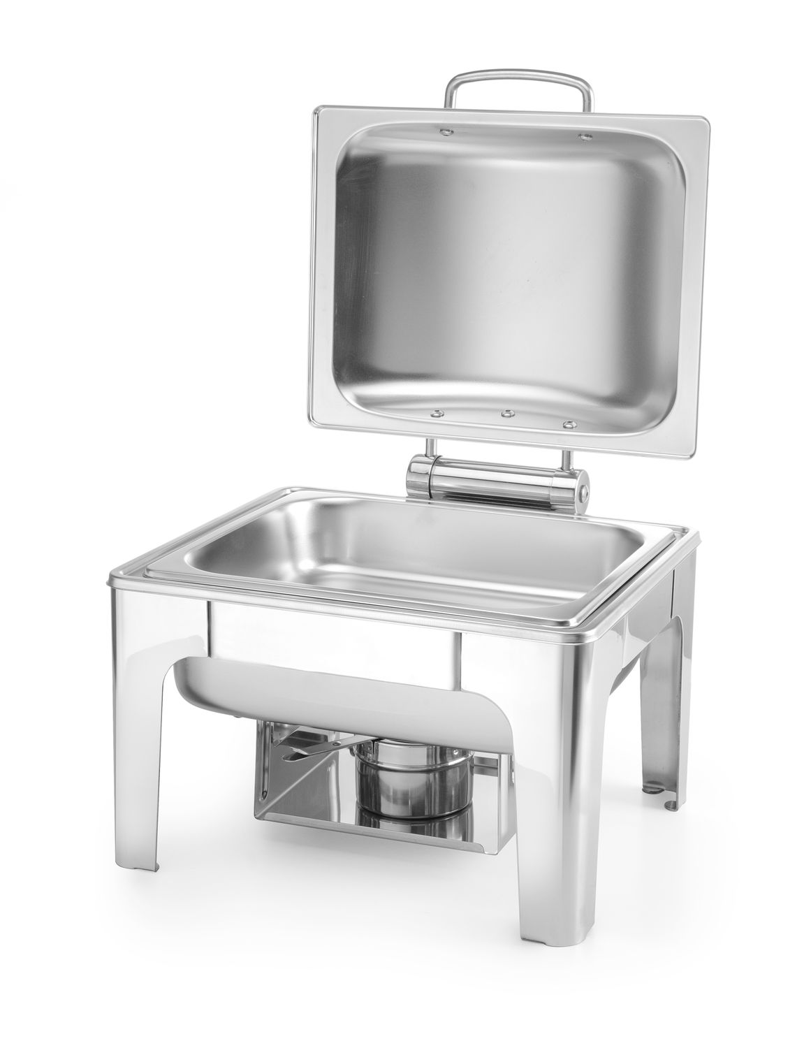Chafing, ohřívač GN 1/1 satinovaný, HENDI,  4L, 365x370x(H)280mm ProfiLine 470268