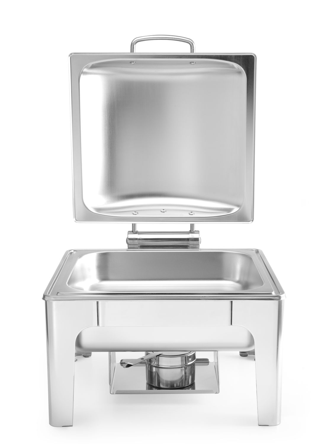 Chafing, ohřívač GN 2/3 satinovaný, HENDI, 6L, 395x430x(H)290mm ProfiLine 470275