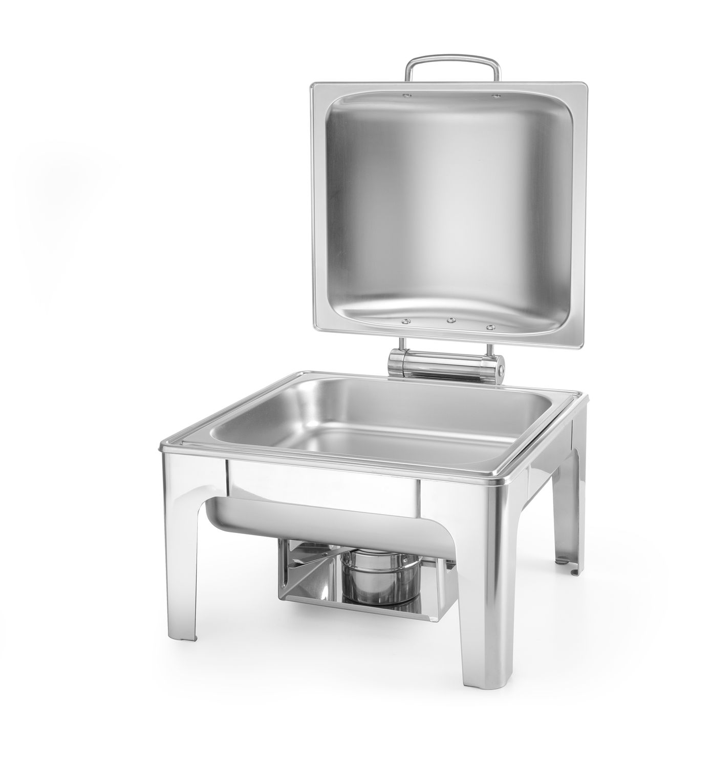 Chafing, ohřívač GN 2/3 satinovaný, HENDI, 6L, 395x430x(H)290mm ProfiLine 470275
