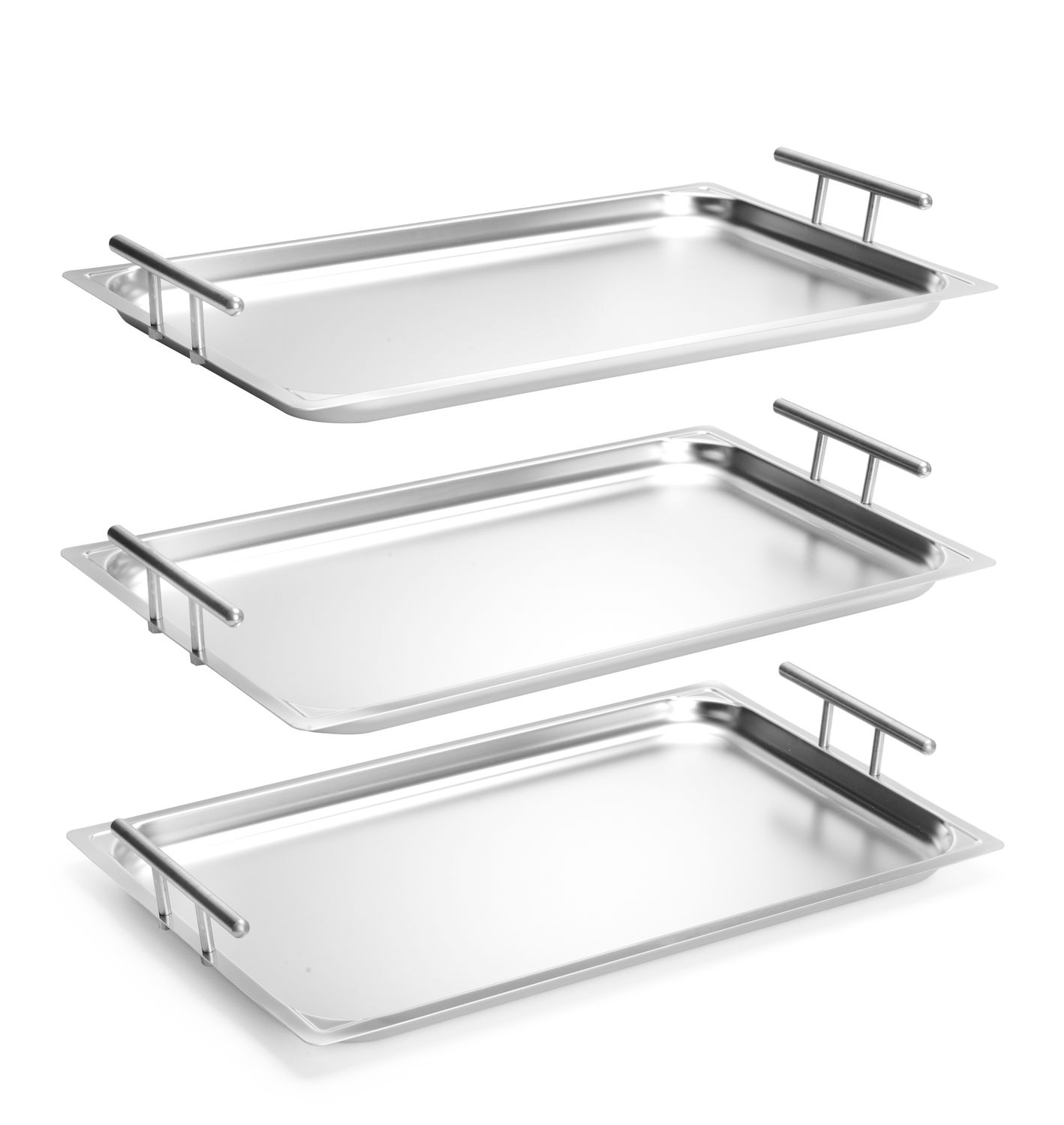 Obdélníkový servírovací podnos, HENDI, 530x325x(H)70mm 809181
