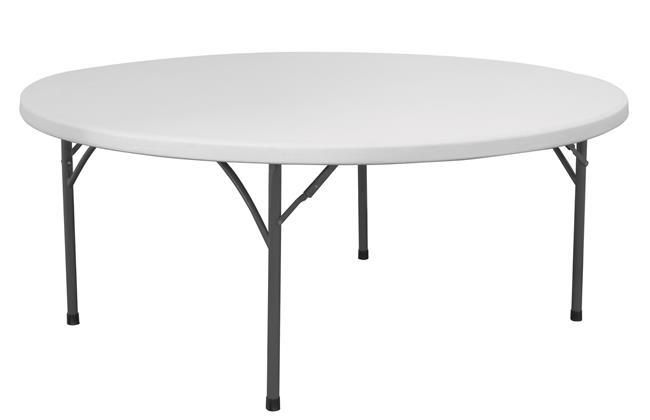 Bufetový stůl kulatý, AmerBox, max. nosnost: 250 kg, ⌀1800x(H)740mm kulatý 810941