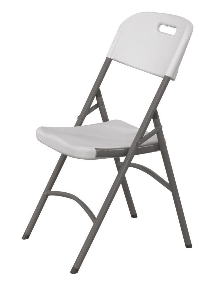 Cateringová stolička – bílá, AmerBox, max. nosnost: 175 kg, Bílá, 540x440x(H)840mm světlešedá 810965