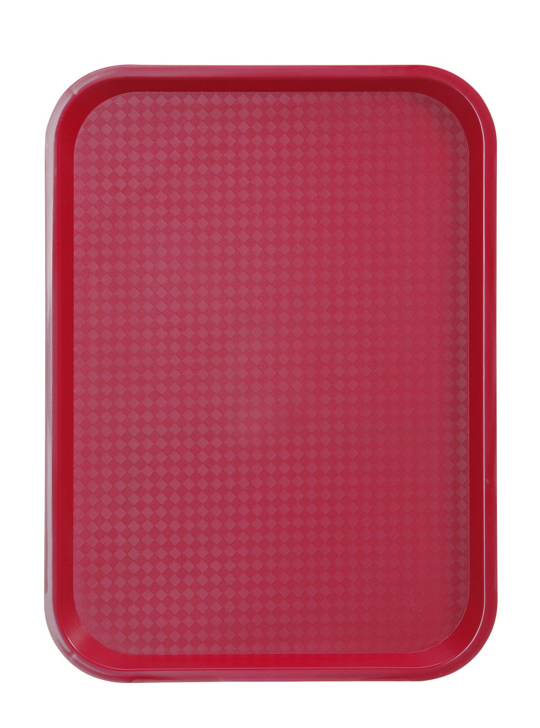 Polypropylenový podnos Fast Food – střední, AmerBox, Červená, 305x415x(H)20mm Červená, 305x415x(H)20mm