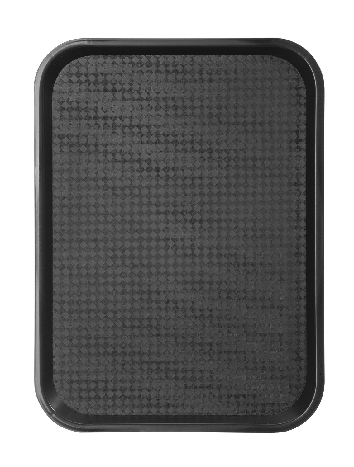 Polypropylenový podnos Fast Food – střední, AmerBox, Černá, 305x415x(H)20mm Černá, 305x415x(H)20mm