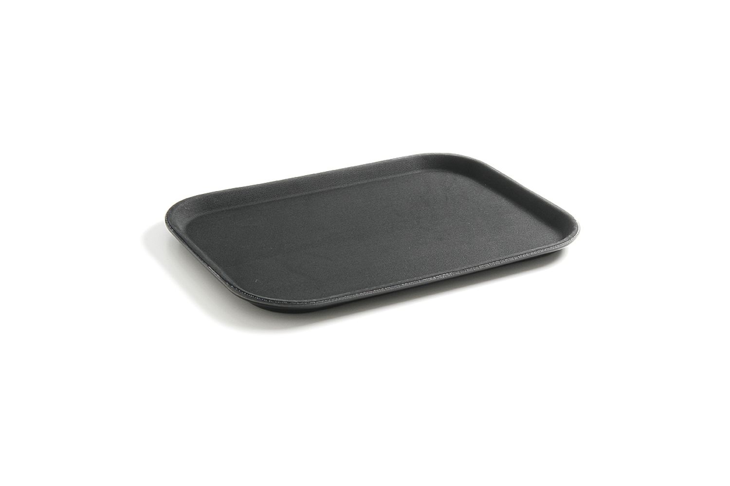 Polypropylenový servírovací podnos, protiskluzový, podélný, černý, HENDI, GN 1/1, 530x325mm GN 1/1, 530x325mm, 878101