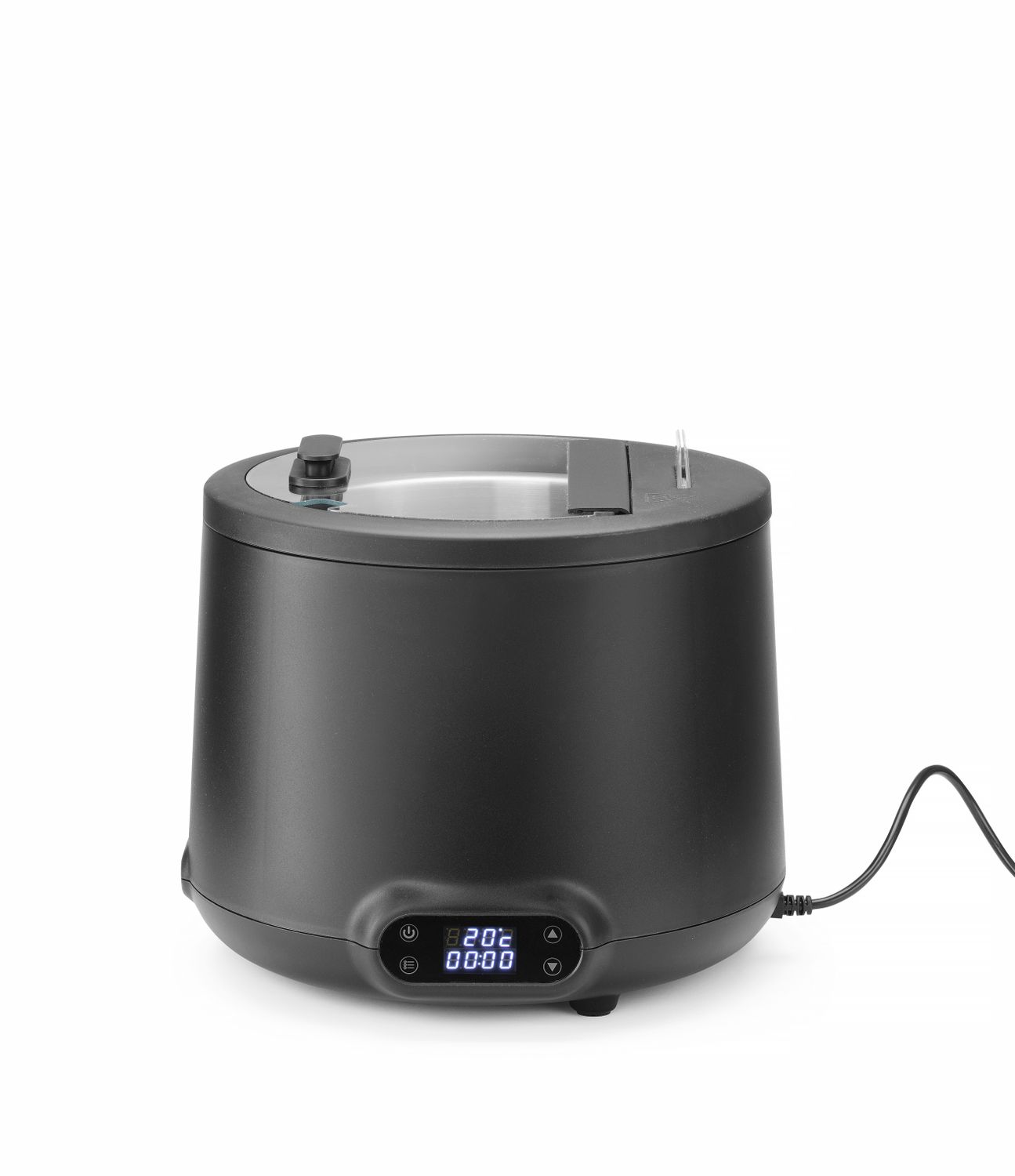 Konvice na polévku UNIQ, HENDI, navrženo Robertem Bronwasserem, 8L, Černá, 220-240V/500W, ⌀365x(H)325mm černý, Kód: 860526