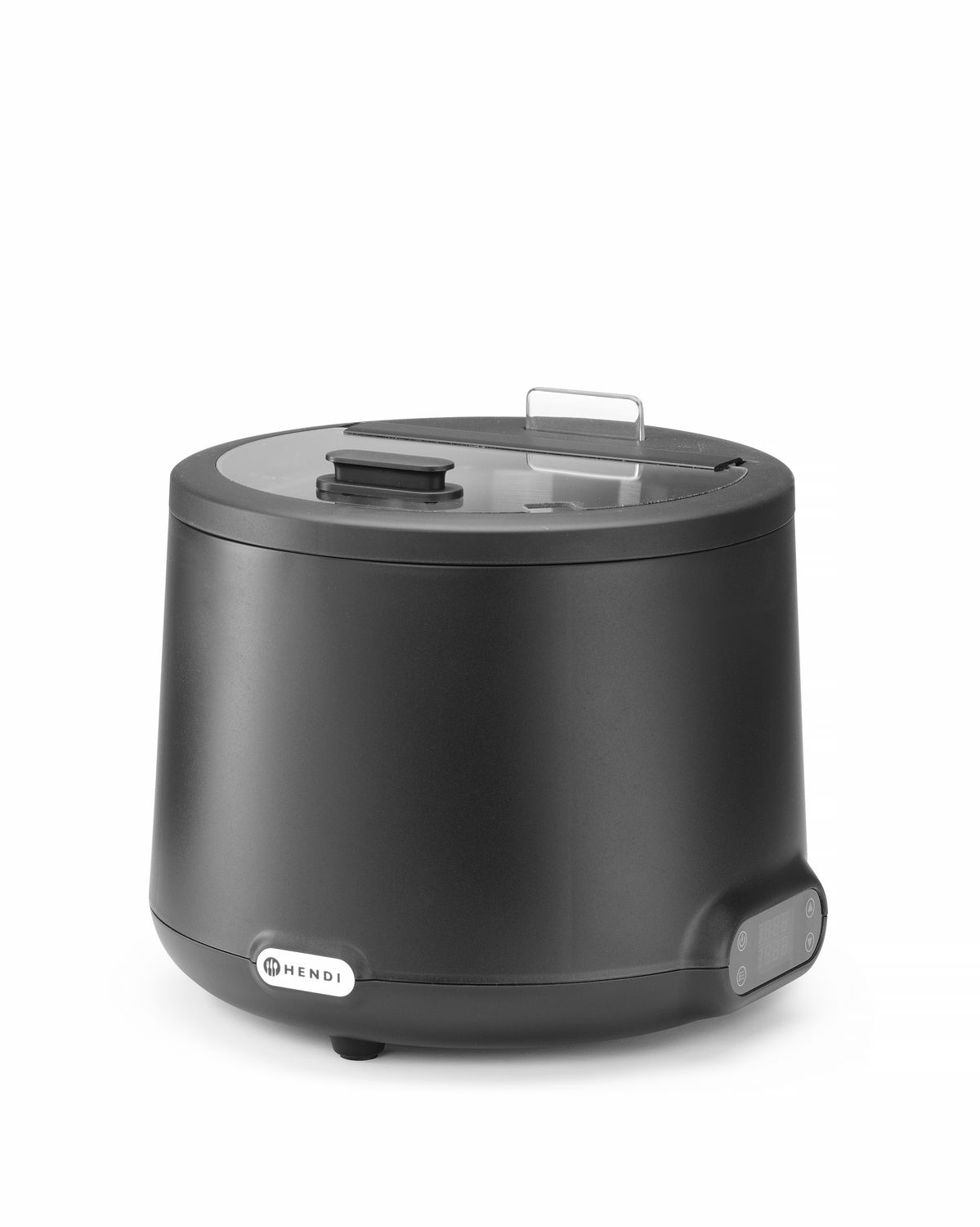 Konvice na polévku UNIQ, HENDI, navrženo Robertem Bronwasserem, 8L, Černá, 220-240V/500W, ⌀365x(H)325mm černý, Kód: 860526