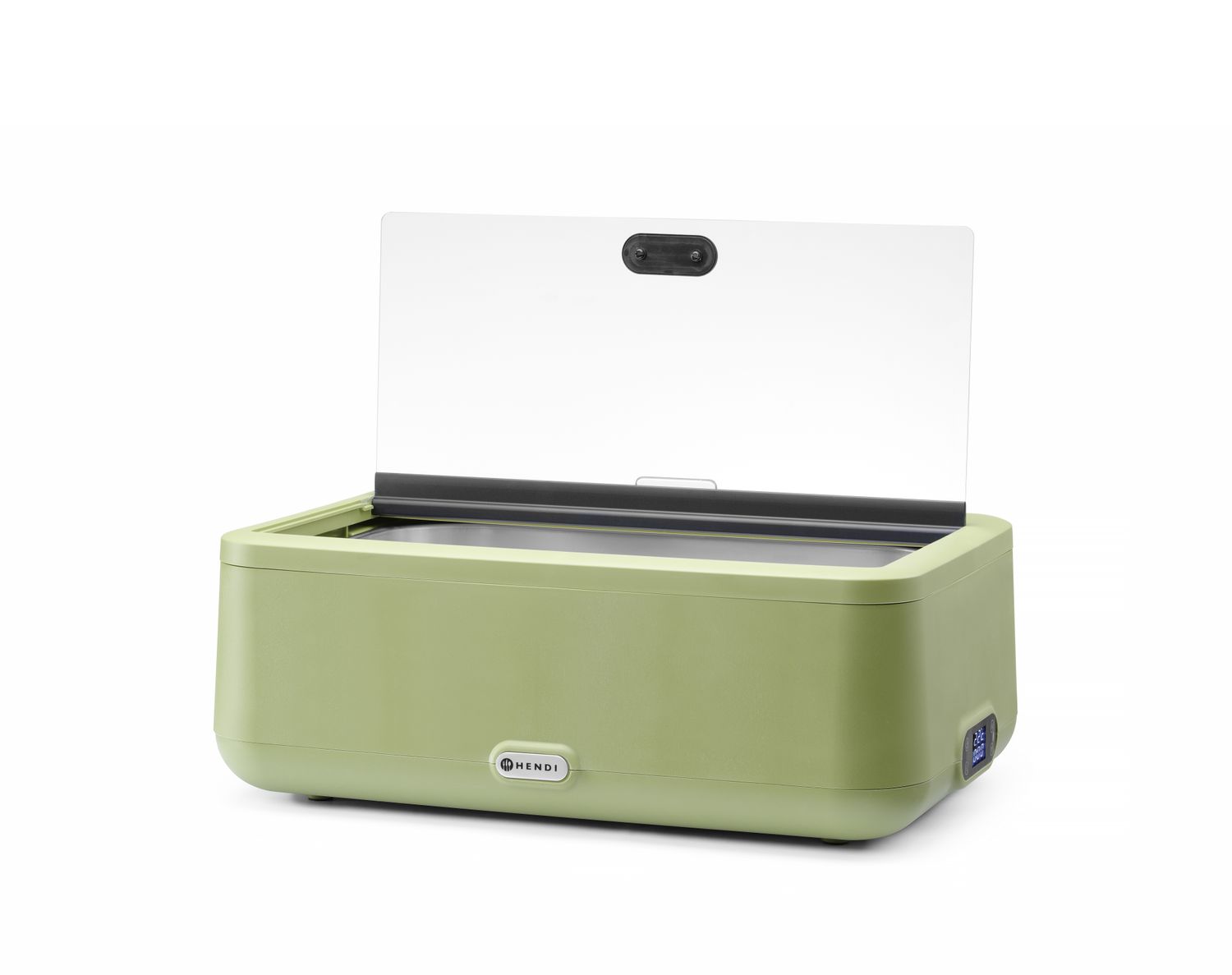 Chafing nádoba UNIQ, HENDI, navržena Robertem Bronwasserem, Zelená, 220-240V/700W, 607x402x(H)245mm zelená, GN1/1, Kód: 470435