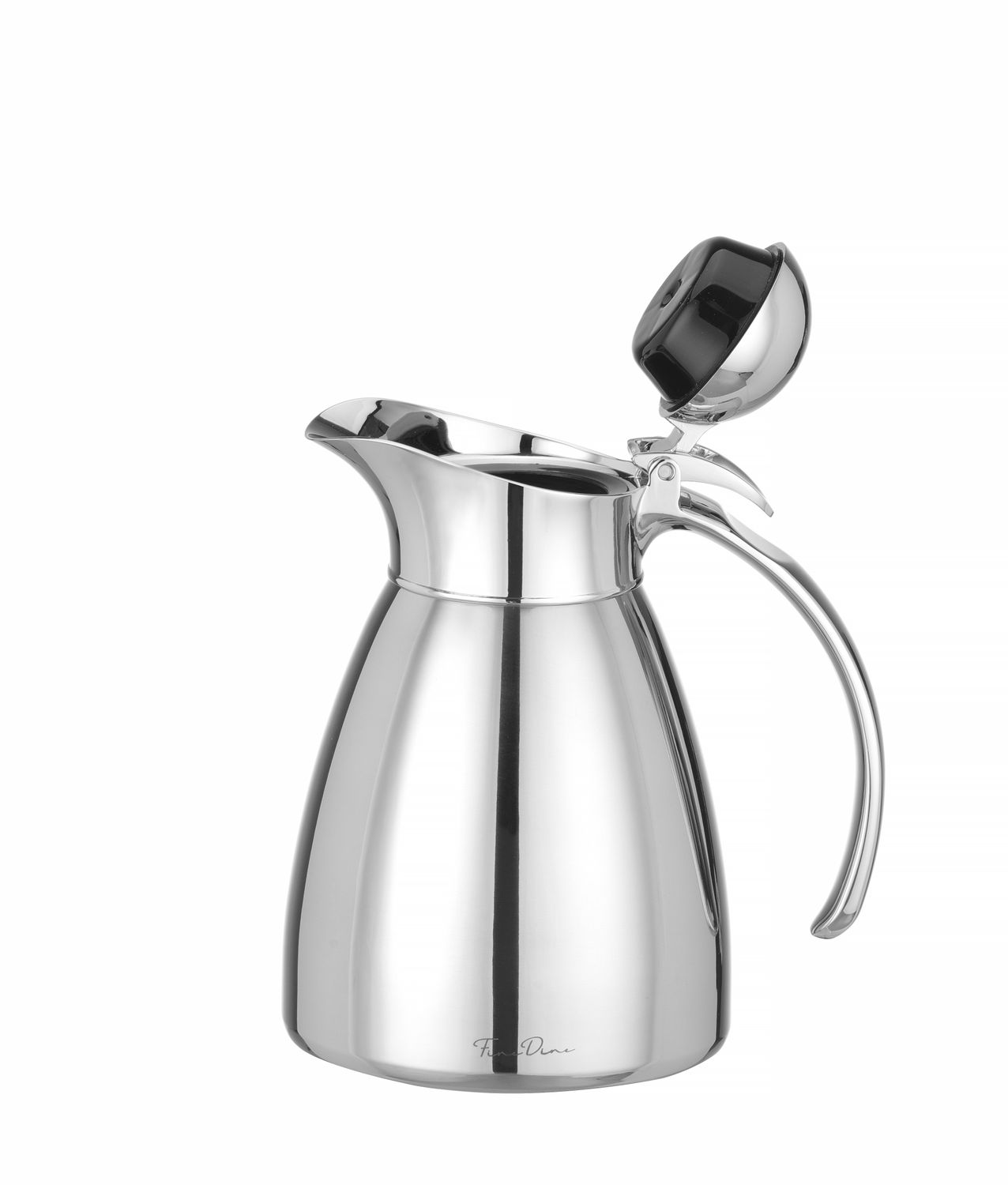 Termoska na kávu a čaj, Fine Dine, 0,6L, ⌀120x(H)168mm 0,6L nerezová, Kód: 445815