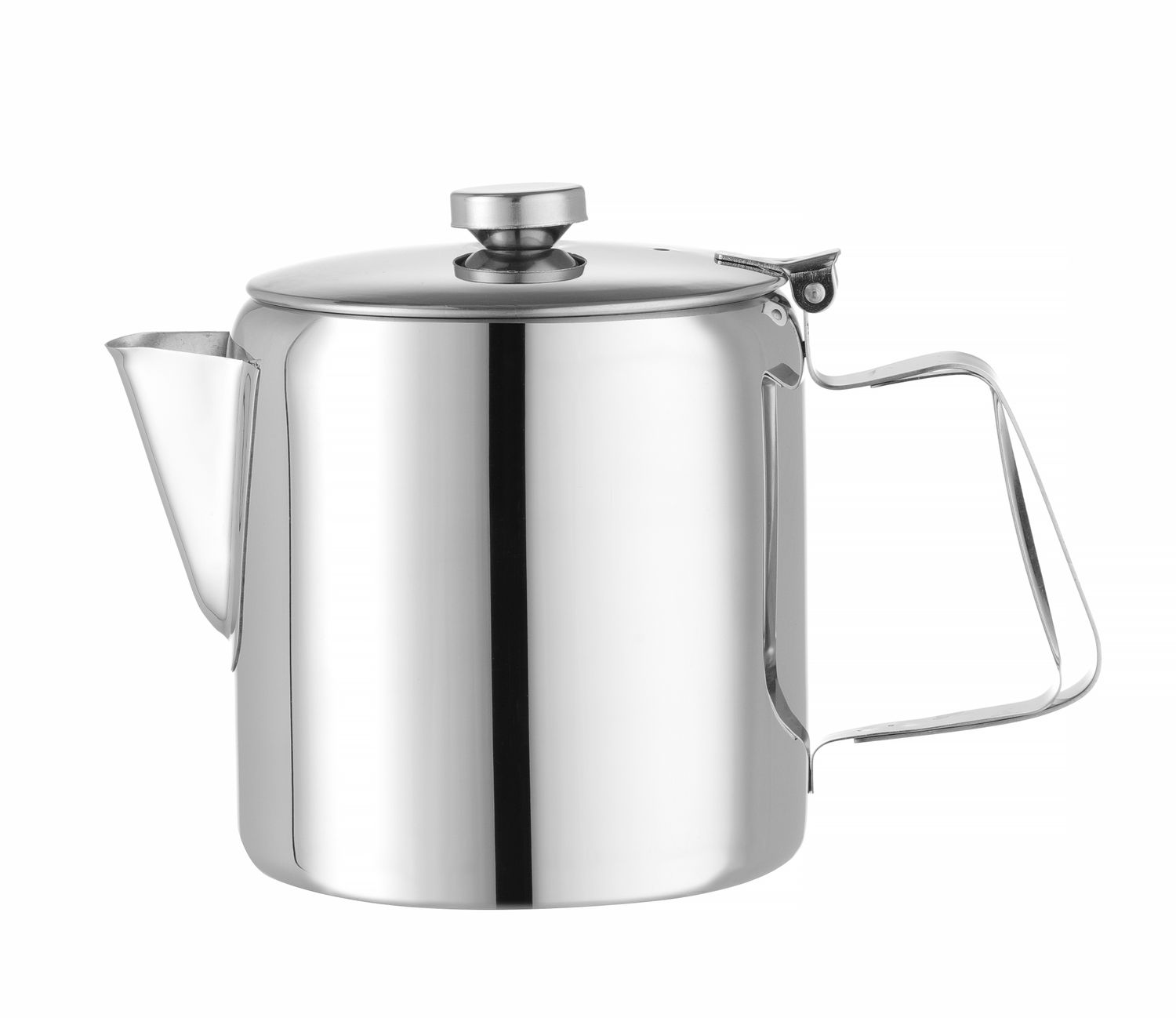Kávová/čajová konvice s víkem, HENDI, 0,9L, ⌀120x(H)158mm 0,9 Lt., Kód: 453308
