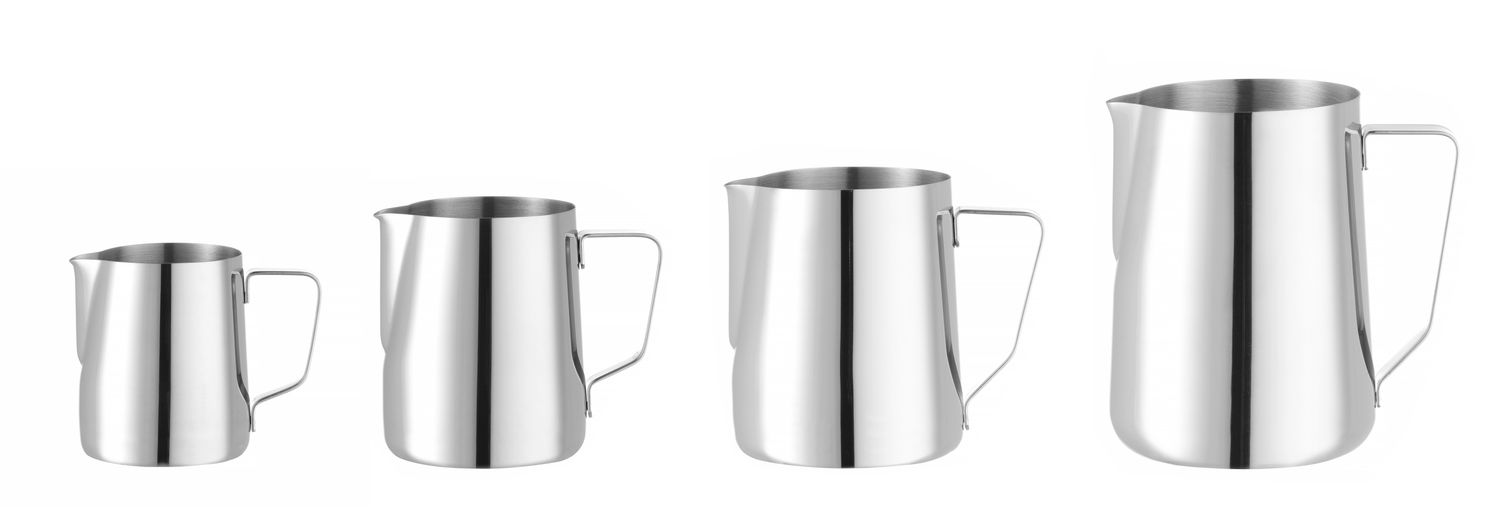 Džbán na napěnění mléka a výrobu cappuccina, HENDI, 0,6L, ⌀90x(H)112mm 0,6 Lt,, Kód: 451519