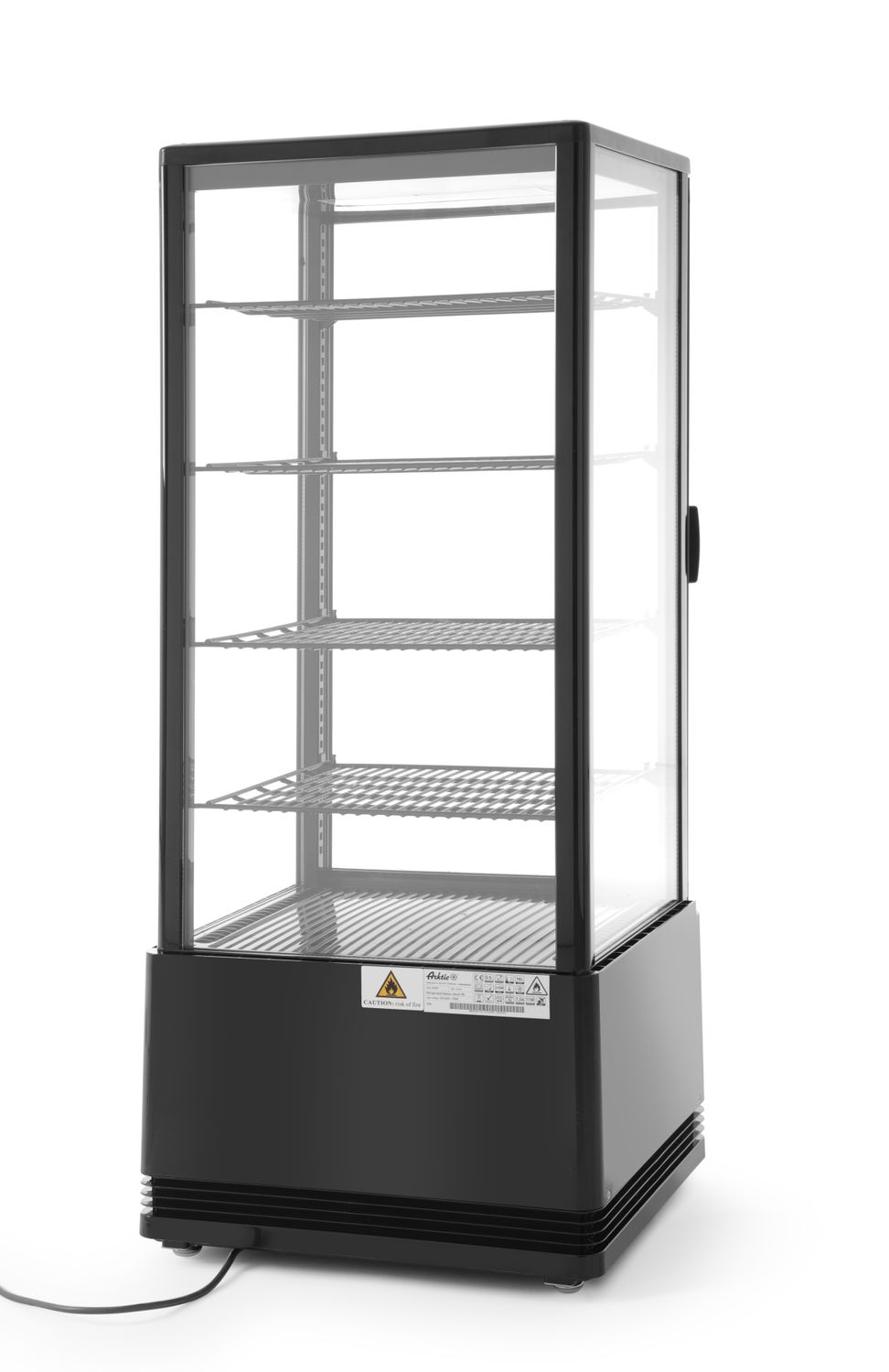 Chladicí box, 98 l, Arktic, Černá, 230V/210W, 444x397x(H)1100mm 233269 černá