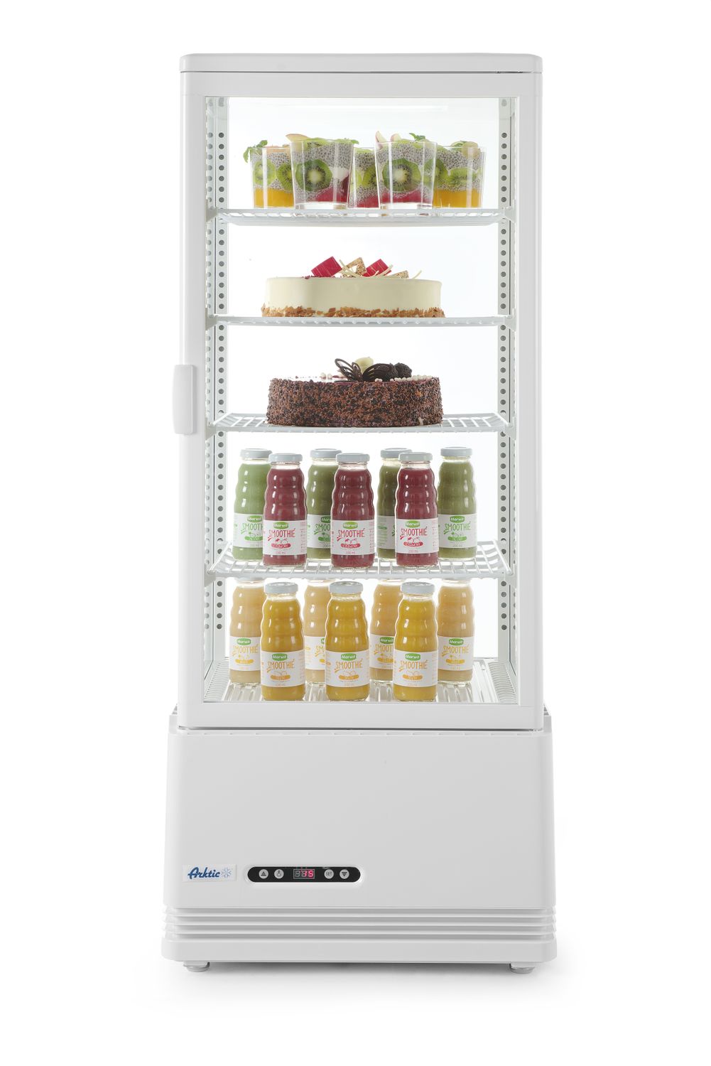 Chladicí box, 98 l, Arktic, bílý, 230V/210W, 444x397x(H)1100mm 233665 bílá