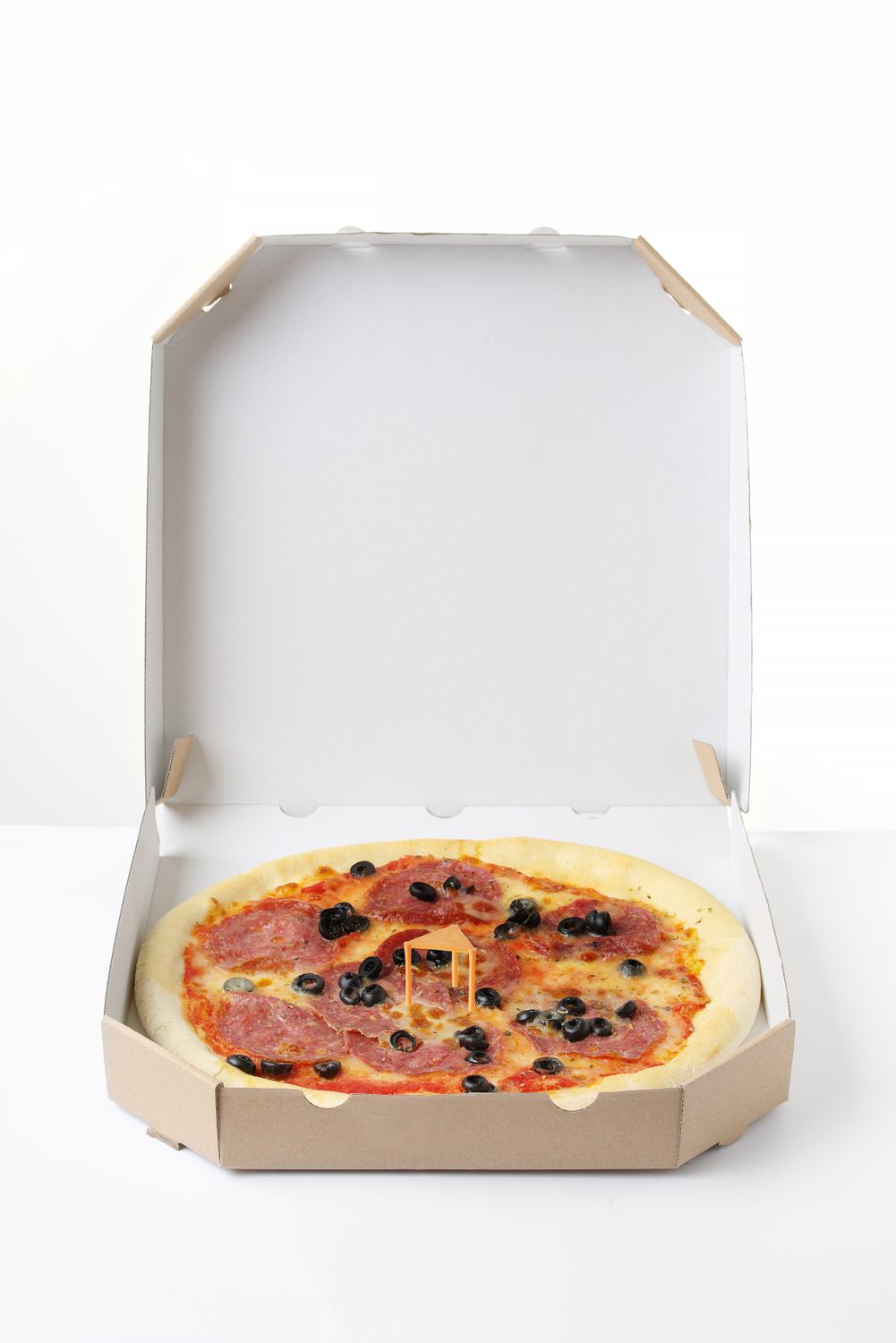 Distanční položky pro přenos pizzy - 500 kusů, HENDI, Oranžová, 500 ks 709900